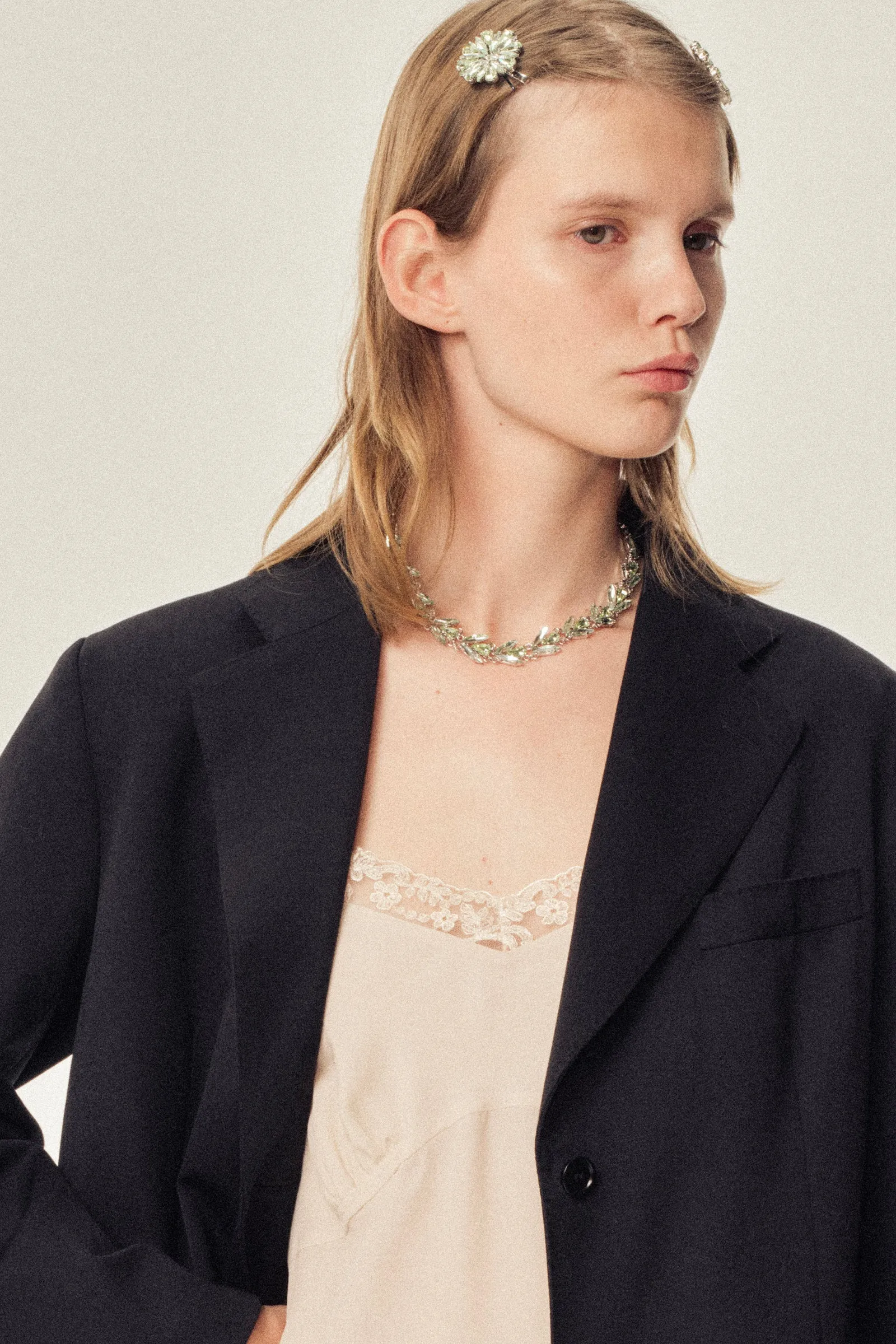 Deep Lace Trim Slip Dress sold by Simone Rocha product image thumbnail 3