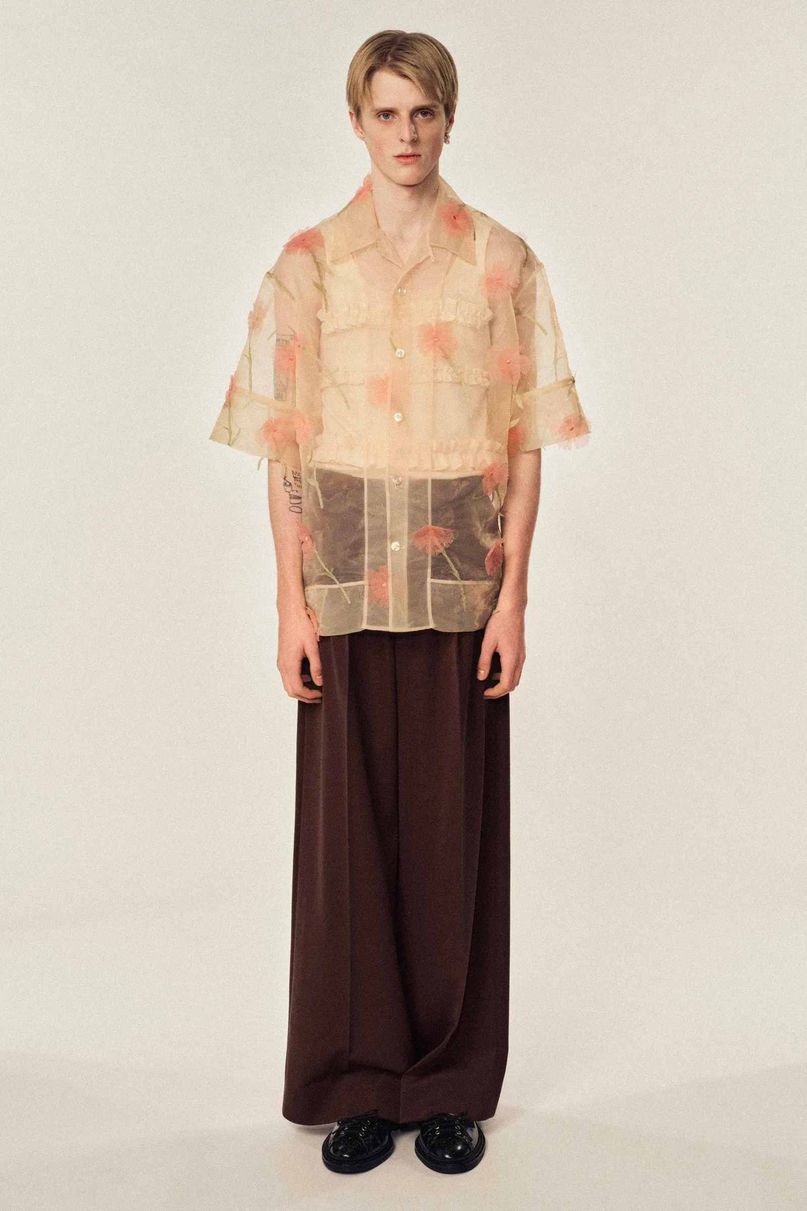 Wide Leg Trousers sold by Simone Rocha