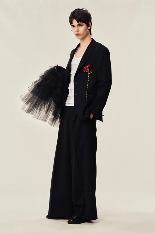 Wide Leg Trousers made by Simone Rocha
