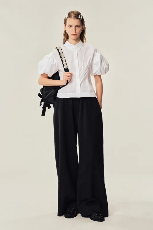 Wide Leg Drawstring Trousers sold by Simone Rocha