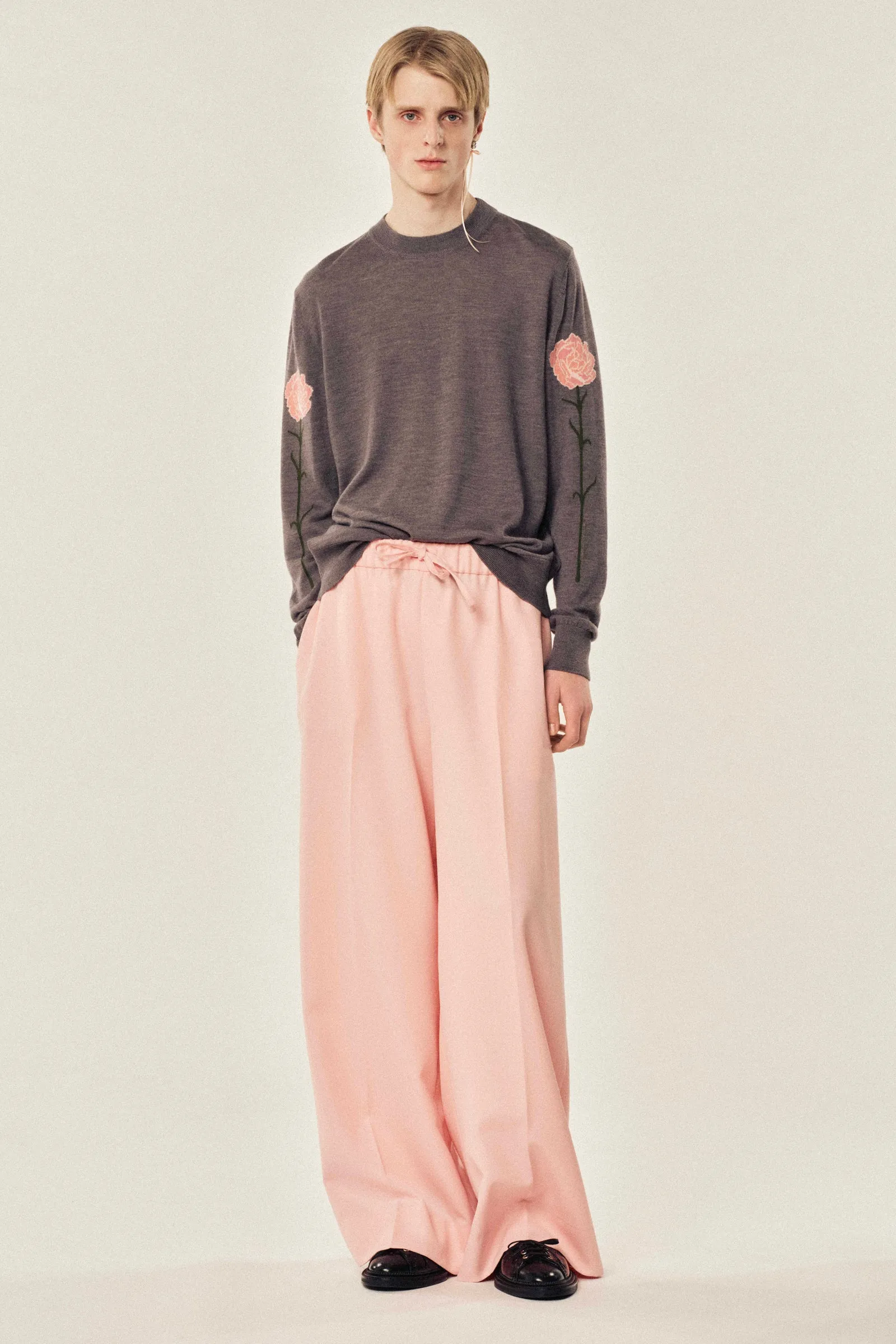 Wide Leg Drawstring Trousers sold by Simone Rocha