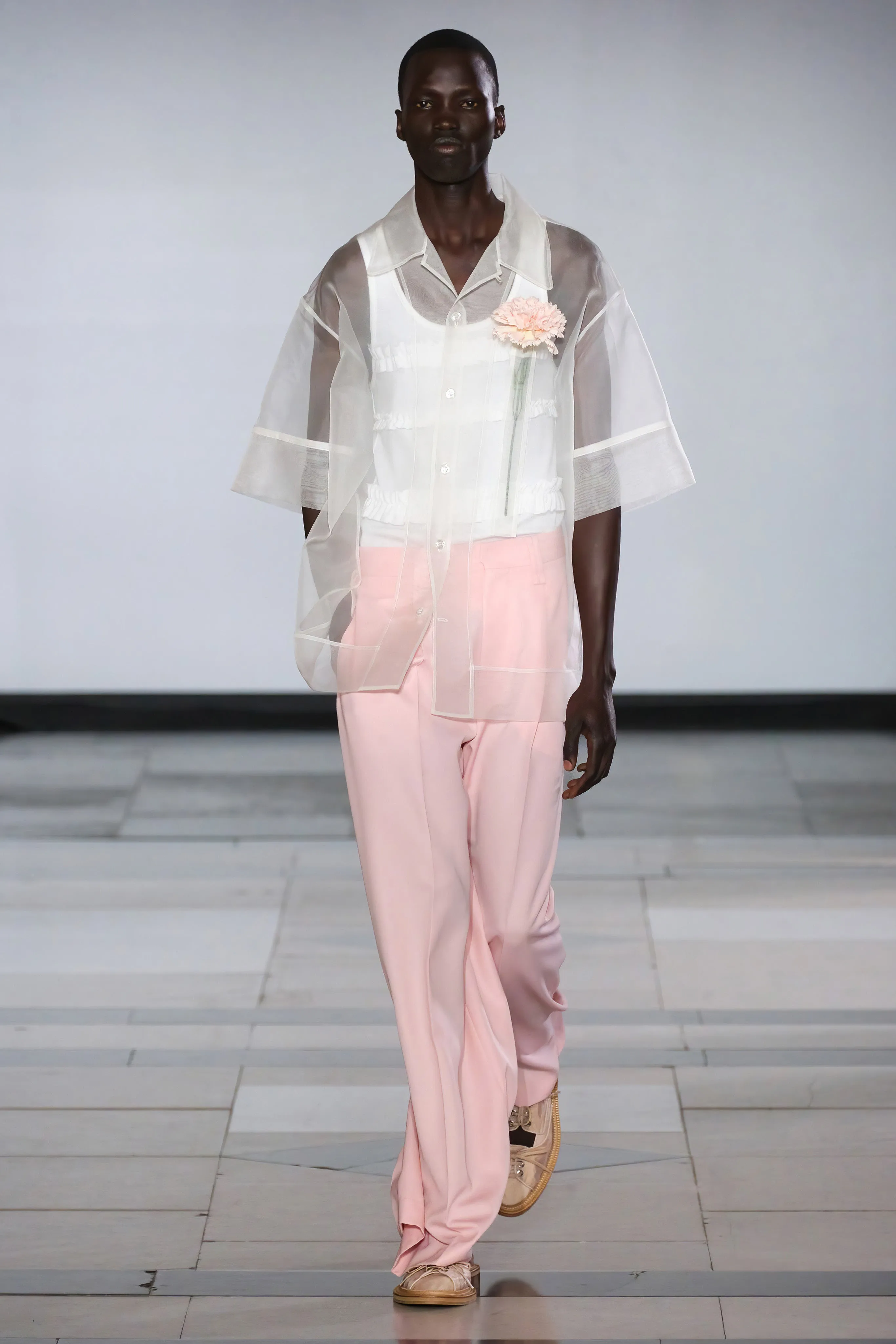 Wide Leg Drawstring Trousers sold by Simone Rocha product image thumbnail 3