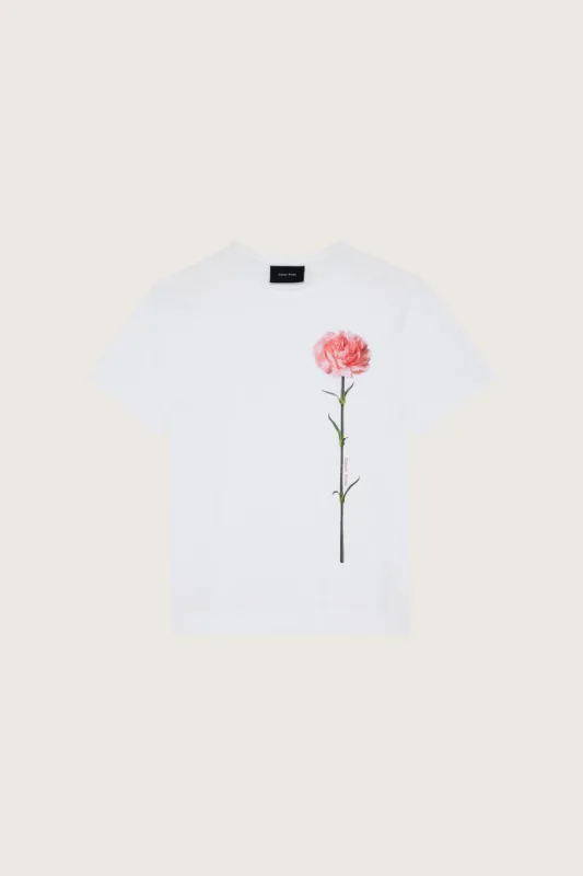 Carnation Short Sleeve T-Shirt sold by Simone Rocha