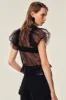 Cropped Ruffle Frill Shirt sold by Simone Rocha
