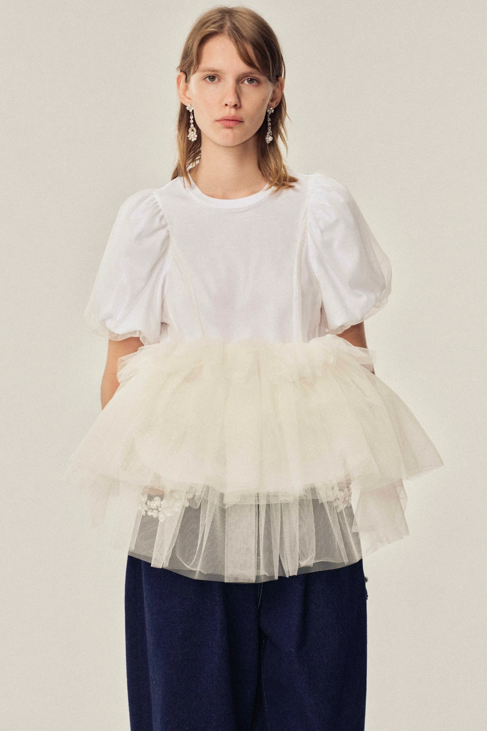 Tutu Hem T-Shirt sold by Simone Rocha