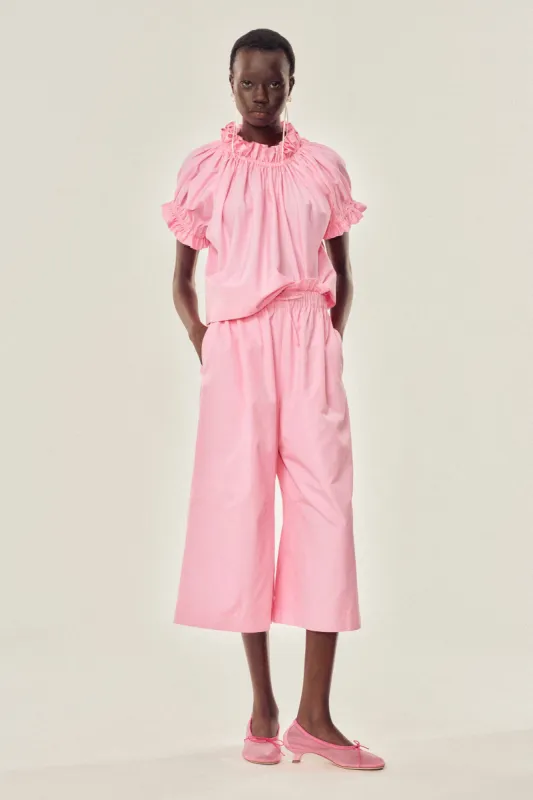 Gathered Ruffle Tulip Top sold by Simone Rocha