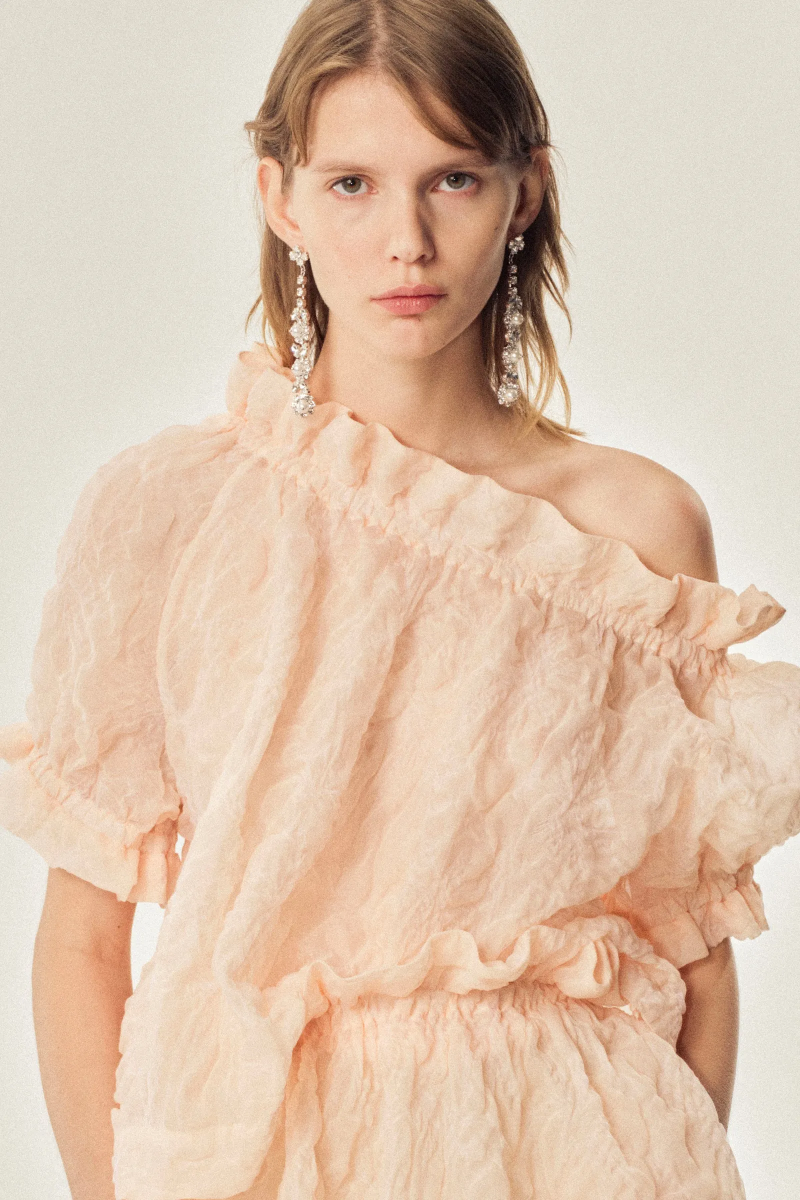 Gathered Ruffle Tulip Top sold by Simone Rocha product image thumbnail 3
