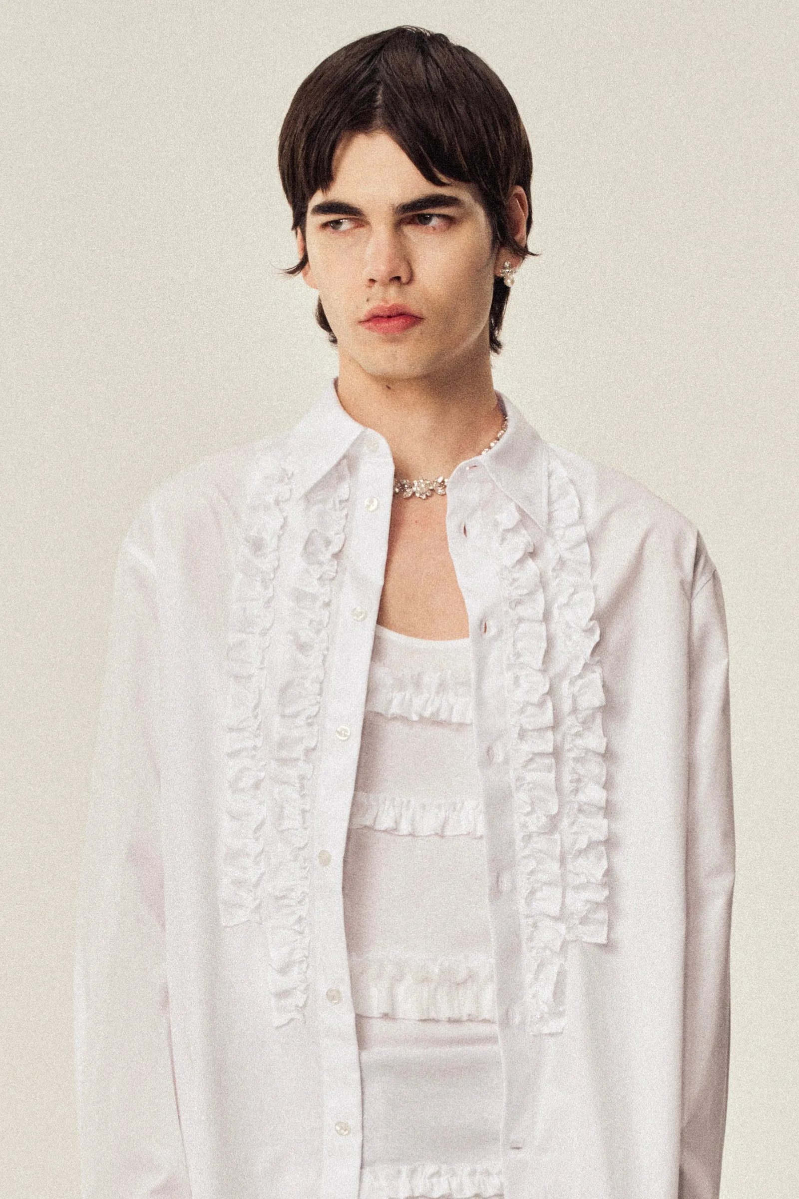 Ruffle Prom Shirt sold by Simone Rocha product image thumbnail 2