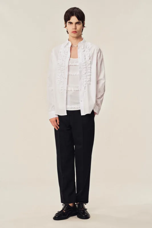 Ruffle Prom Shirt sold by Simone Rocha