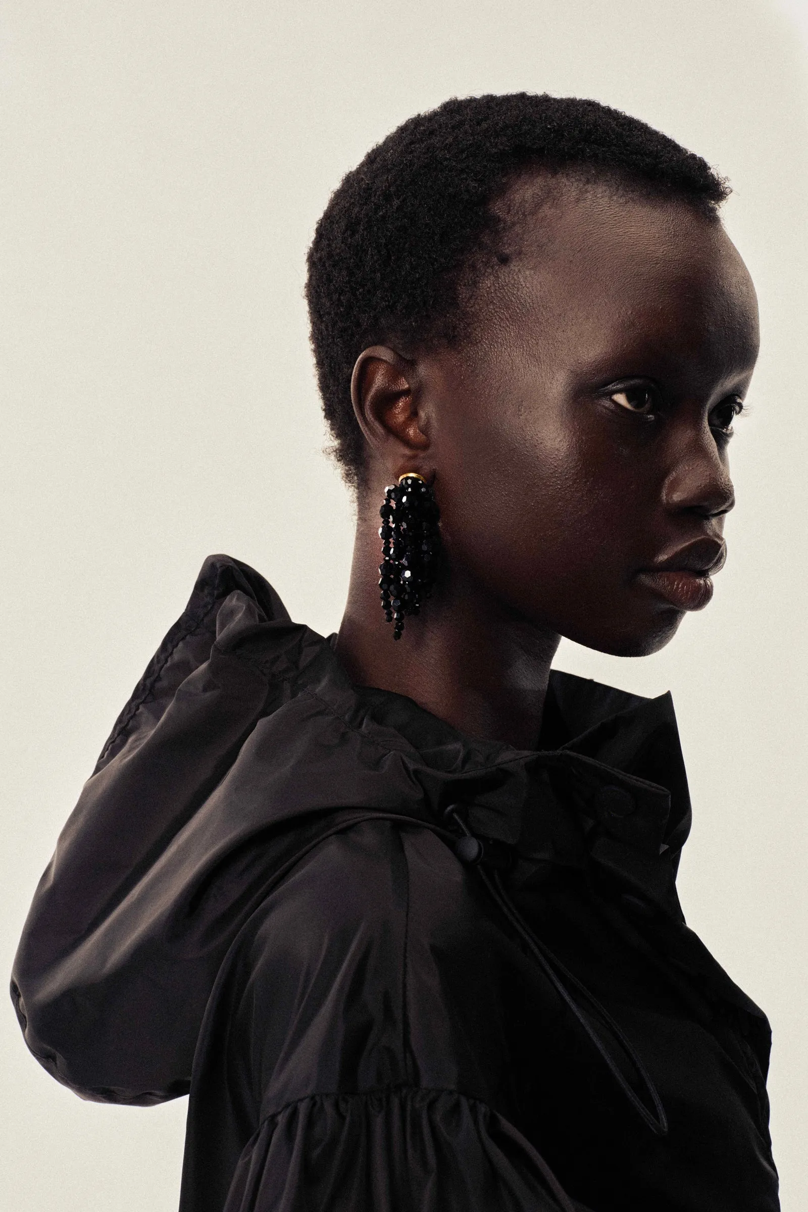 Petal Sleeve Ruffle Cagoule sold by Simone Rocha product image thumbnail 4