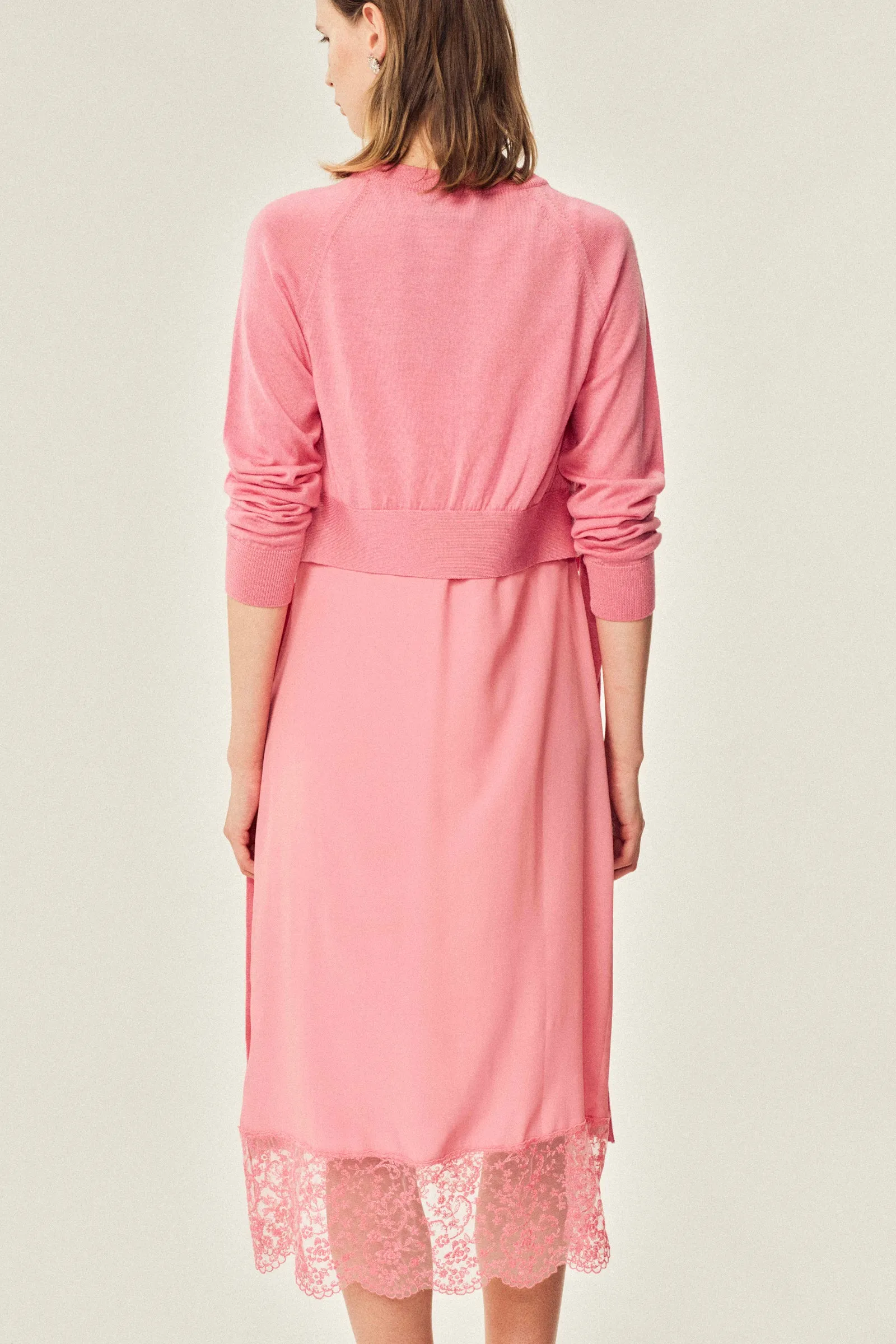 Deep Lace Trim Slip Dress sold by Simone Rocha product image thumbnail 4