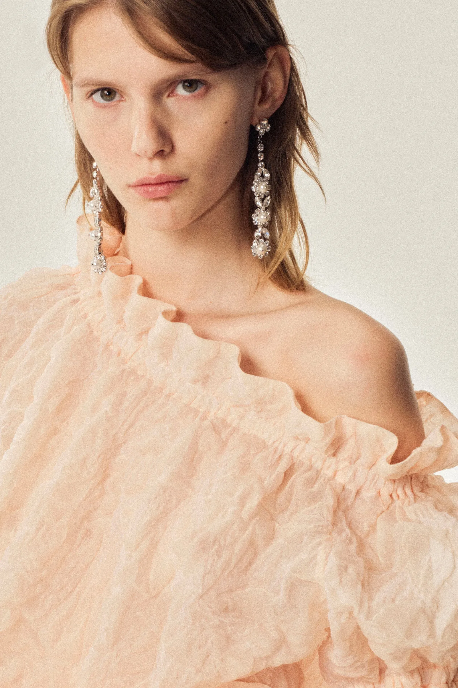 Long Victorian Daisy Floret Earrings sold by Simone Rocha product image thumbnail 2