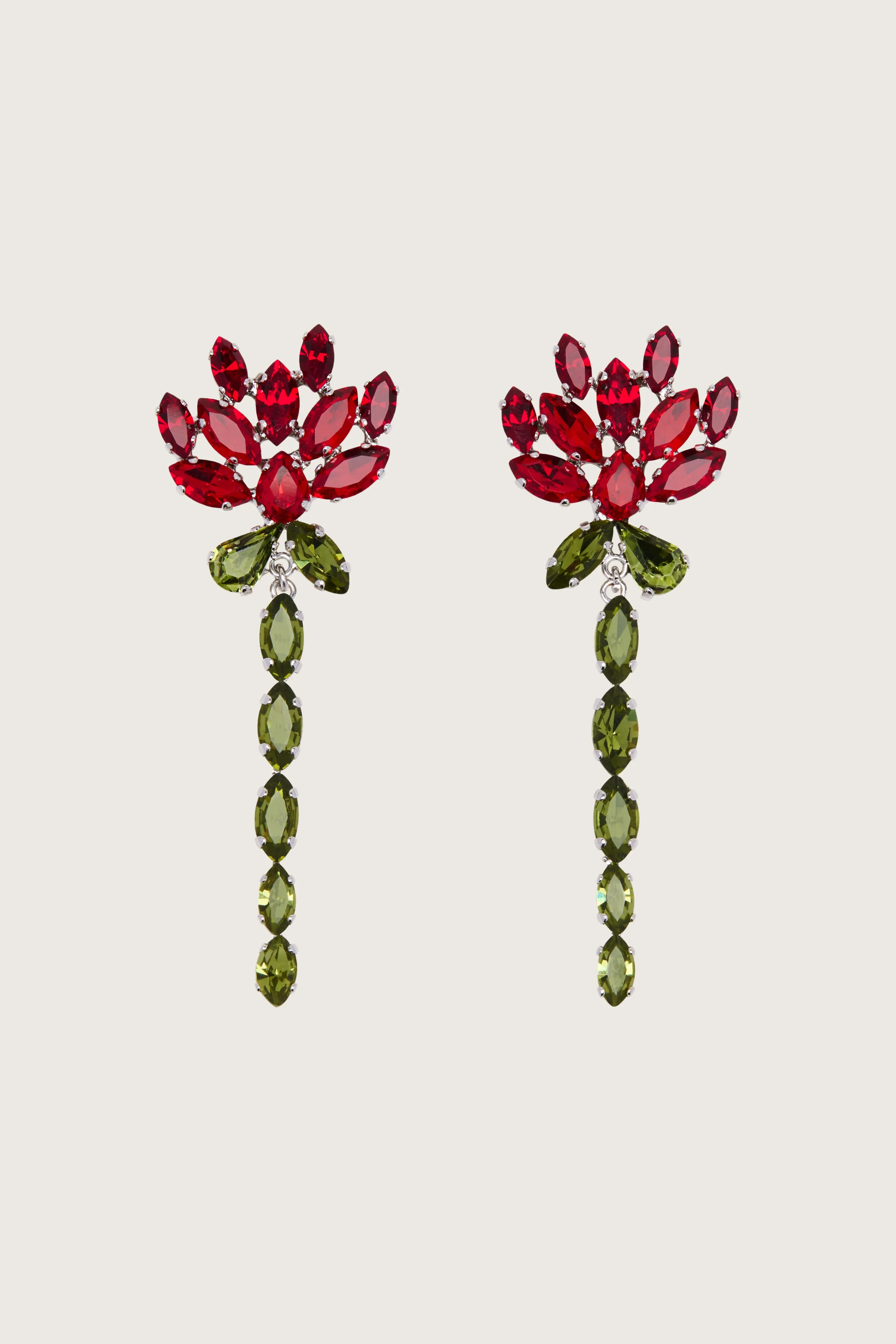 Carnation Drip Earrings sold by Simone Rocha
