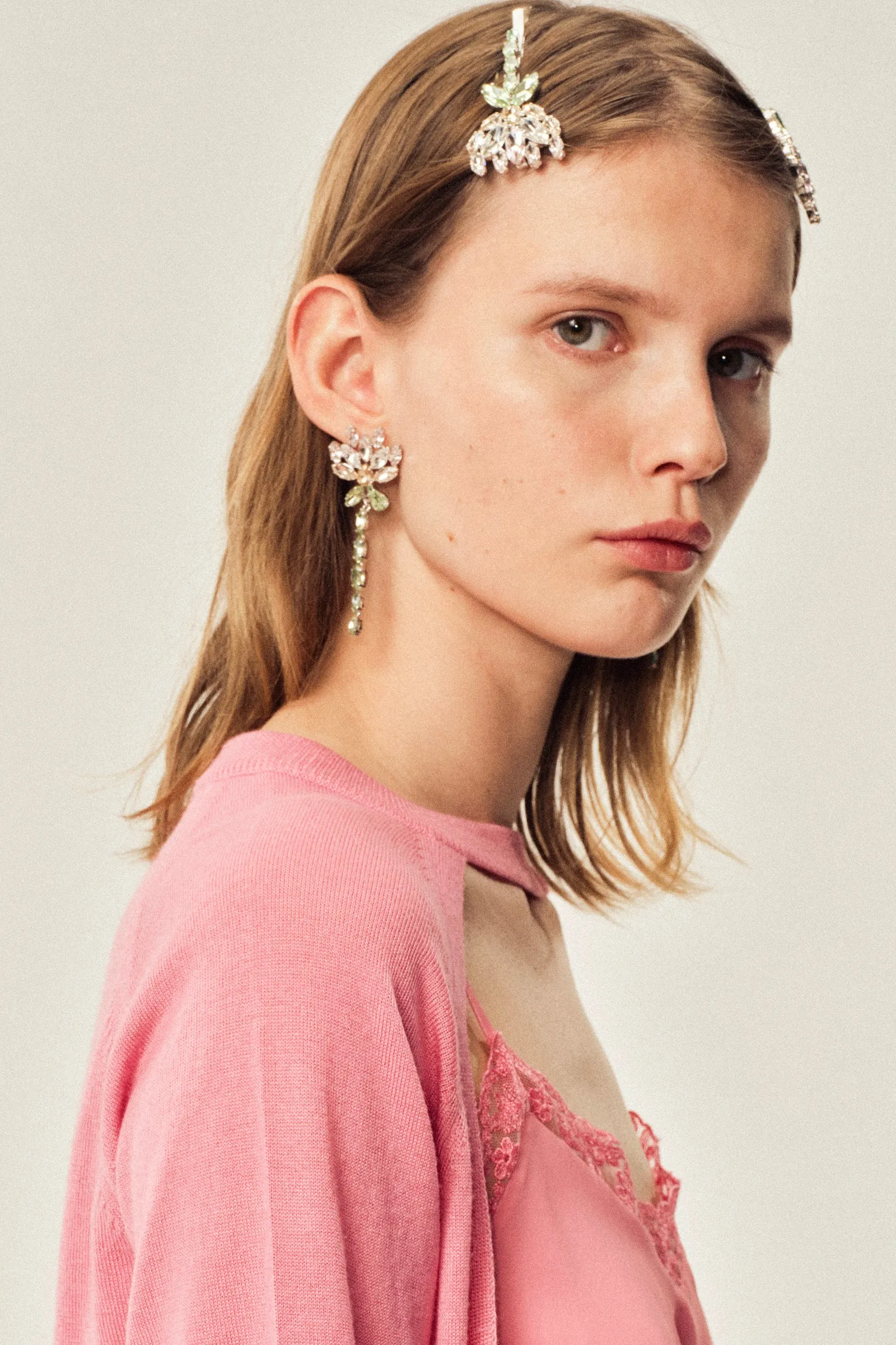 Carnation Drip Earrings sold by Simone Rocha product image thumbnail 2