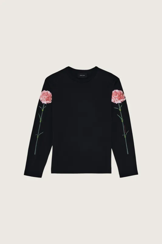 Carnation Long Sleeve T-Shirt sold by Simone Rocha