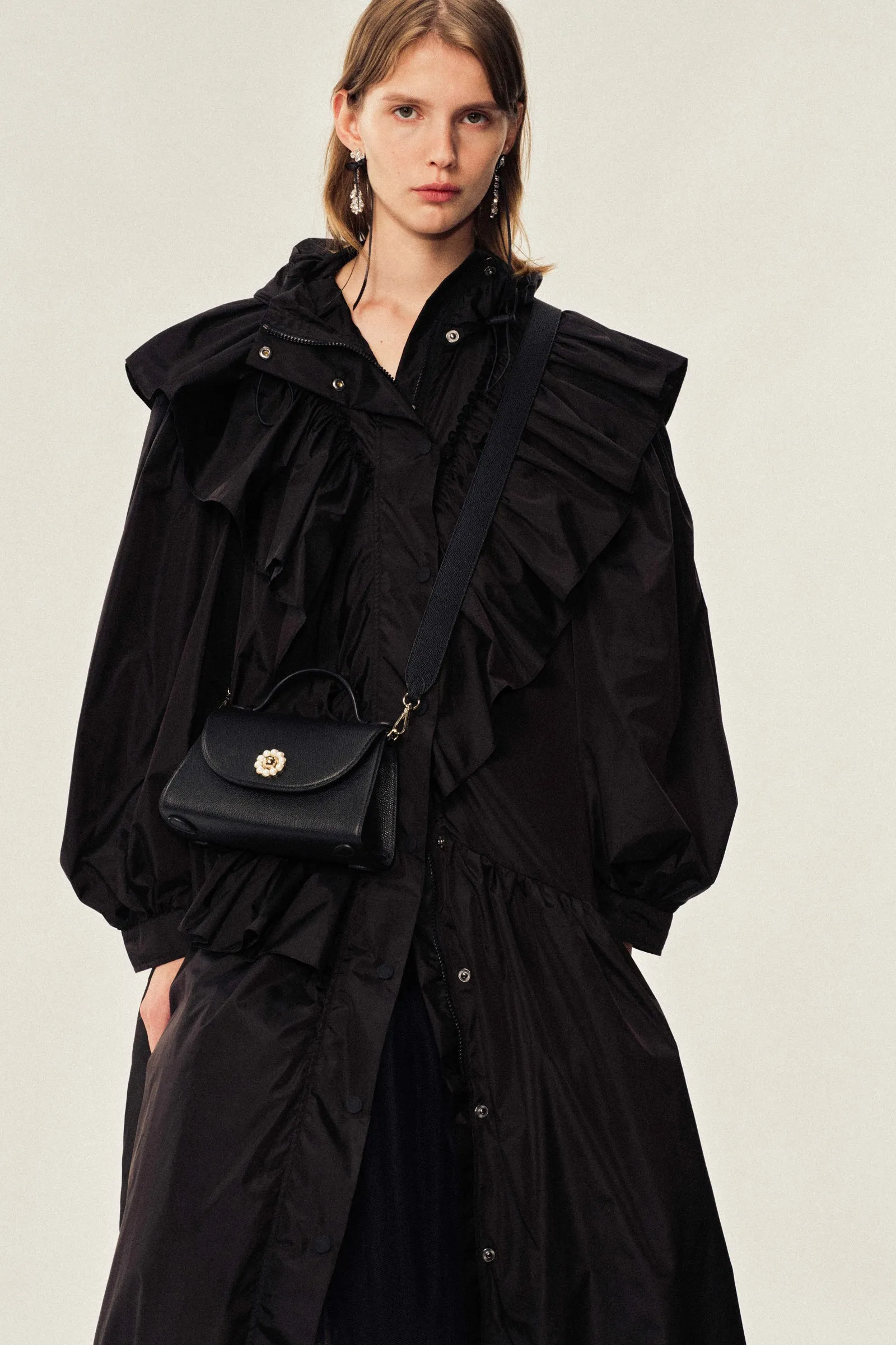Ruffle Puff Sleeve Parka sold by Simone Rocha product image thumbnail 3
