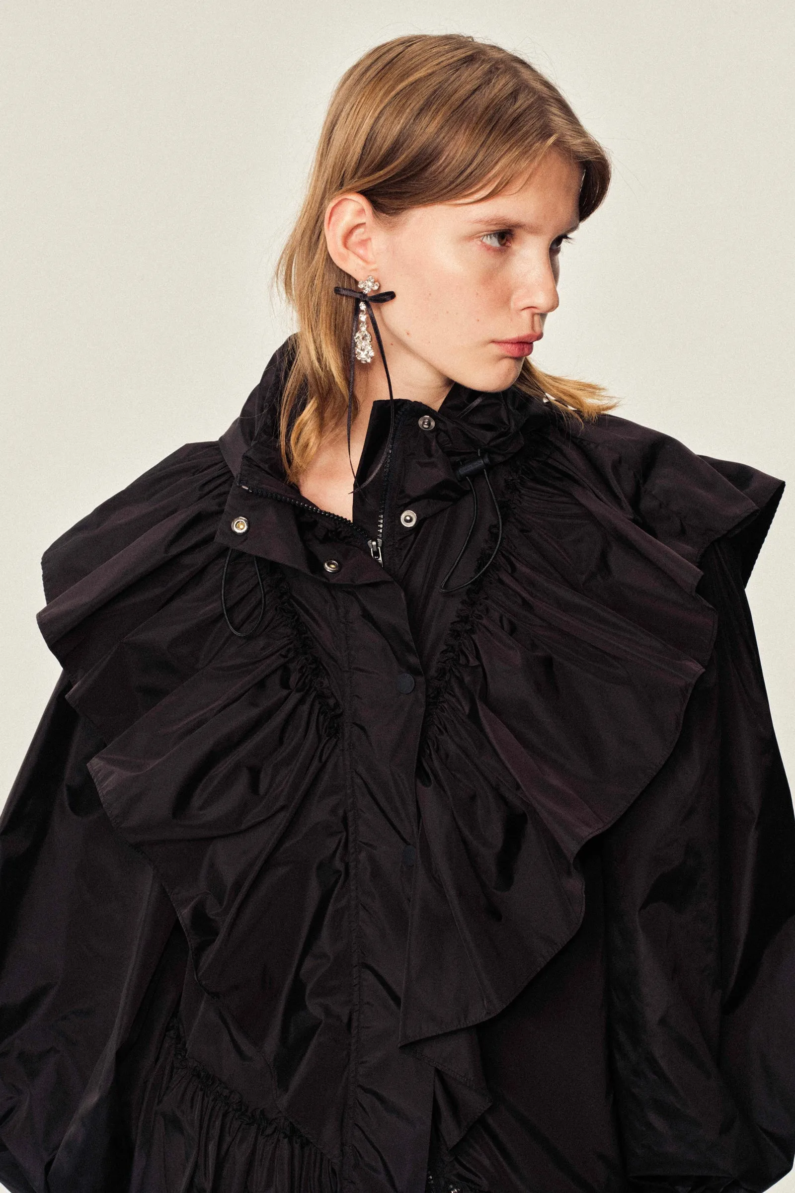 Ruffle Puff Sleeve Parka sold by Simone Rocha product image thumbnail 4