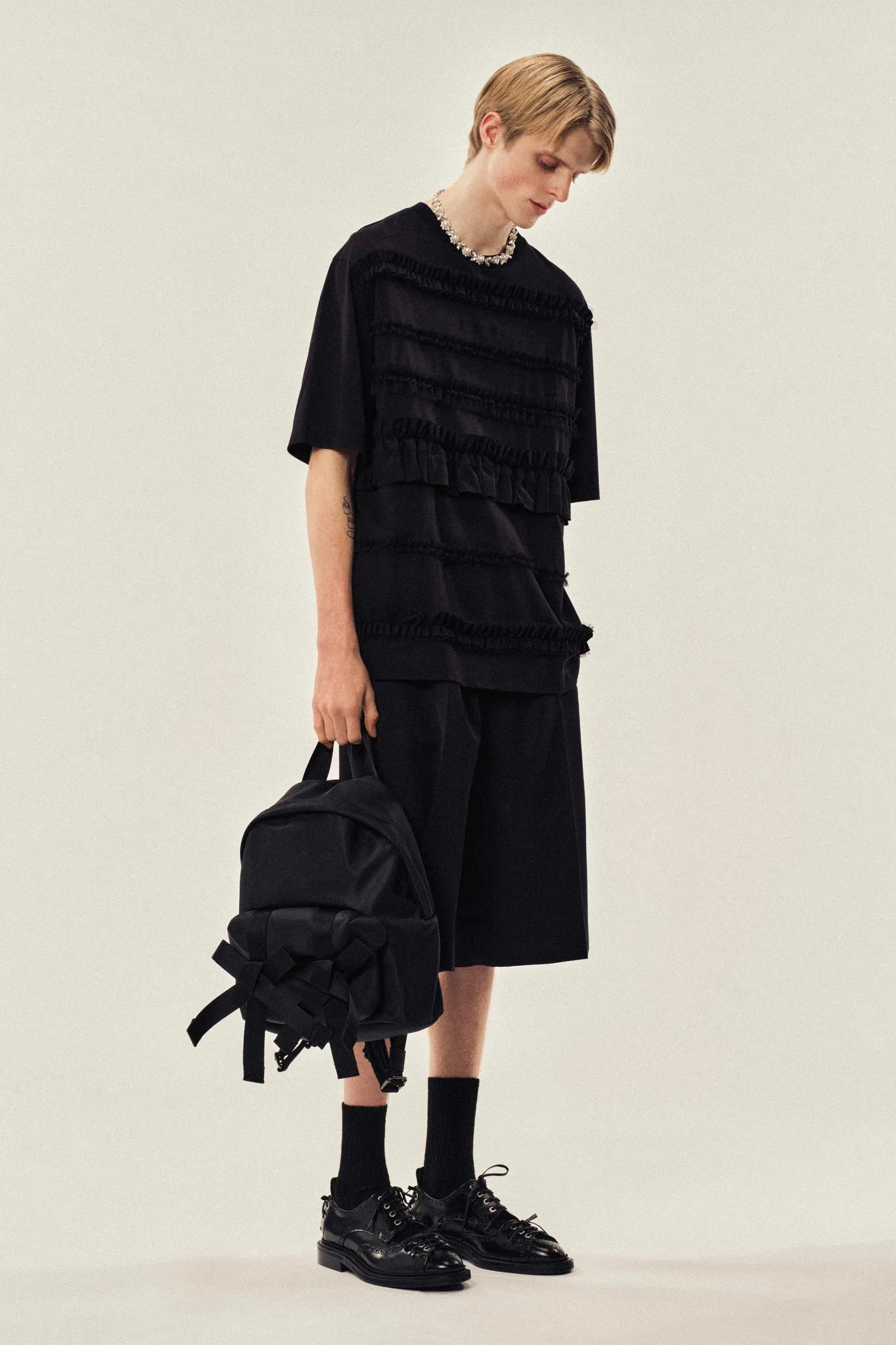 Ruffle Frill T-Shirt sold by Simone Rocha product image thumbnail 2