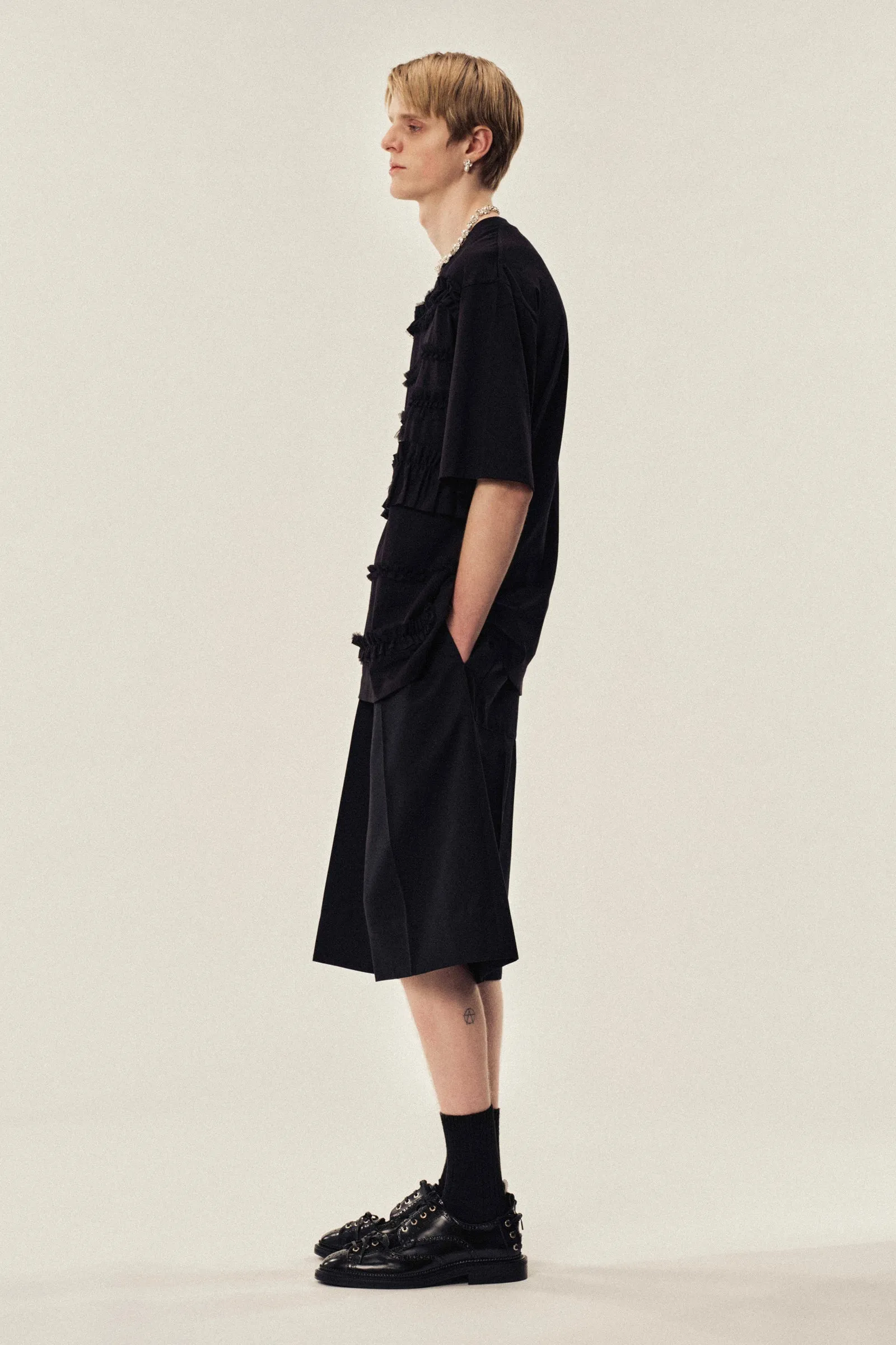 Ruffle Frill T-Shirt sold by Simone Rocha product image thumbnail 3