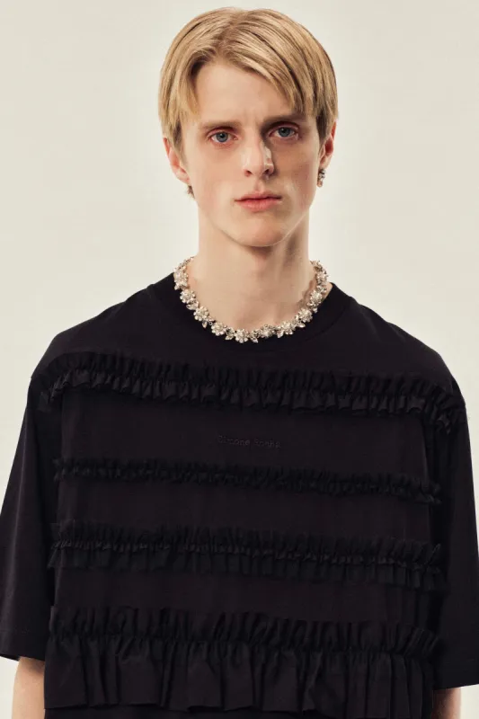 Ruffle Frill T-Shirt sold by Simone Rocha