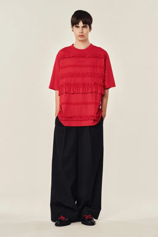Ruffle Frill T-Shirt sold by Simone Rocha