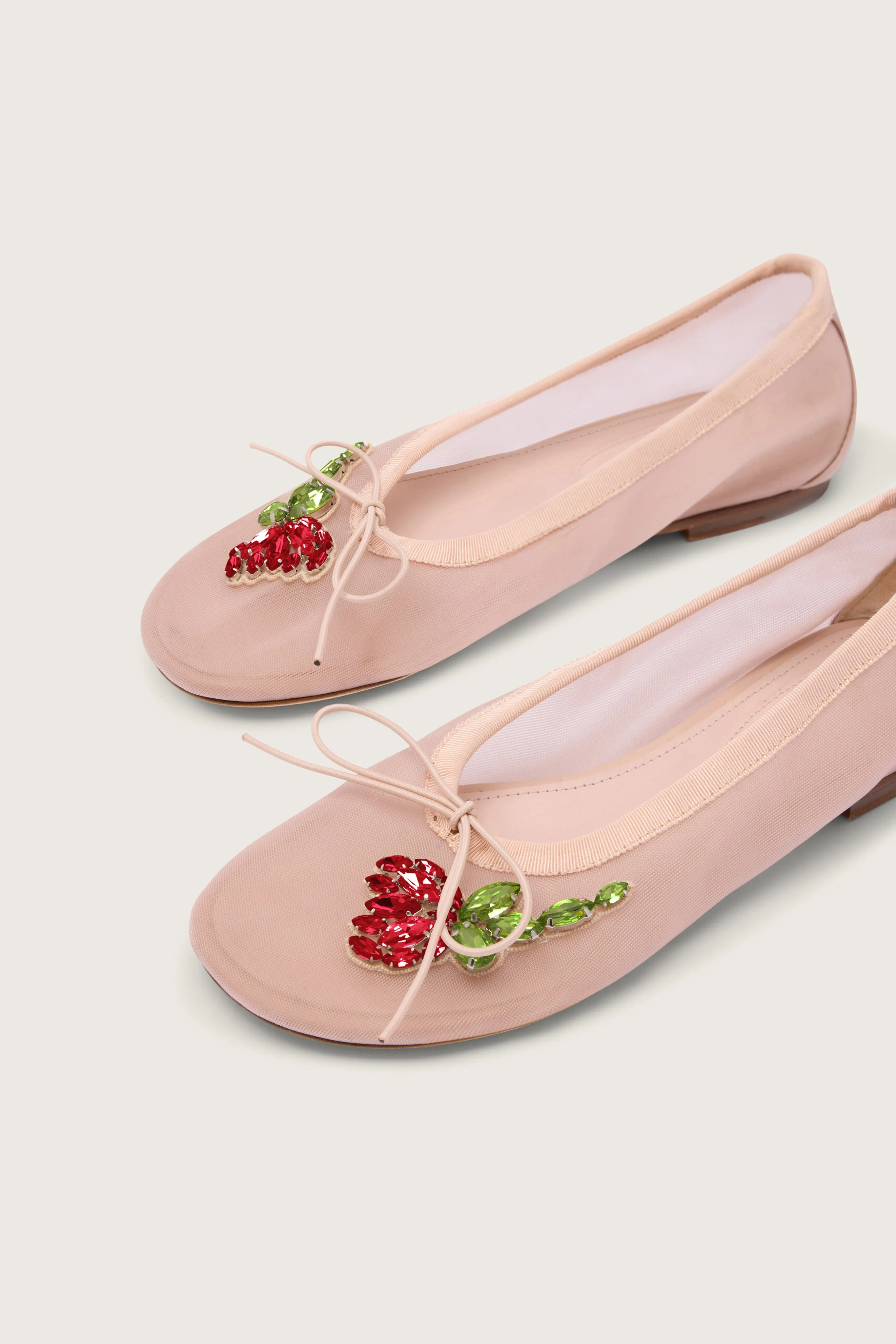 Embellished Flower Mesh Ballerina sold by Simone Rocha product image thumbnail 2