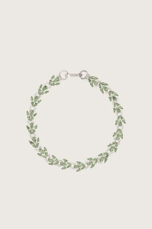 Crystal Floret Necklace made by Simone Rocha