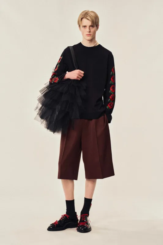 Wide Leg Long Shorts sold by Simone Rocha
