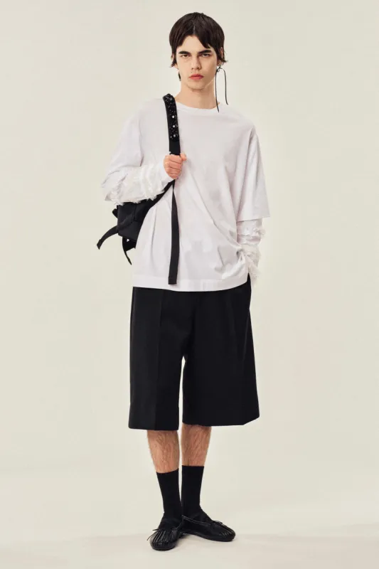 Wide Leg Long Shorts sold by Simone Rocha