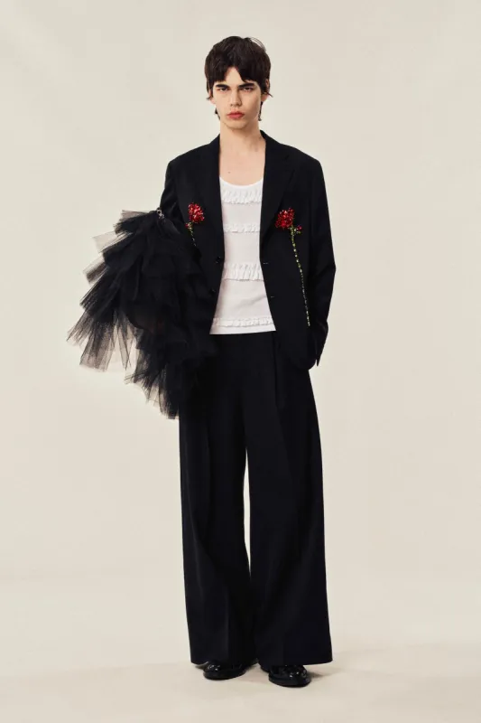 Embellished Double Carnation Jacket sold by Simone Rocha