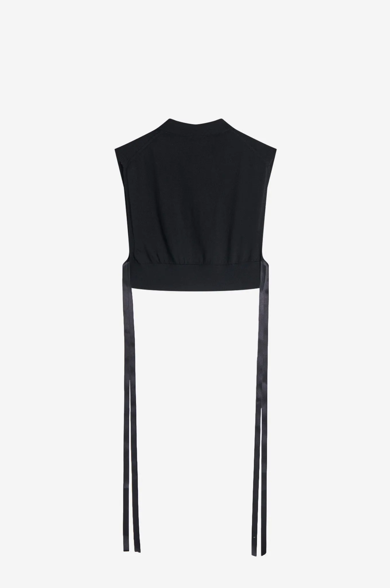 Embellished Knit Polo Bib sold by Simone Rocha product image thumbnail 2