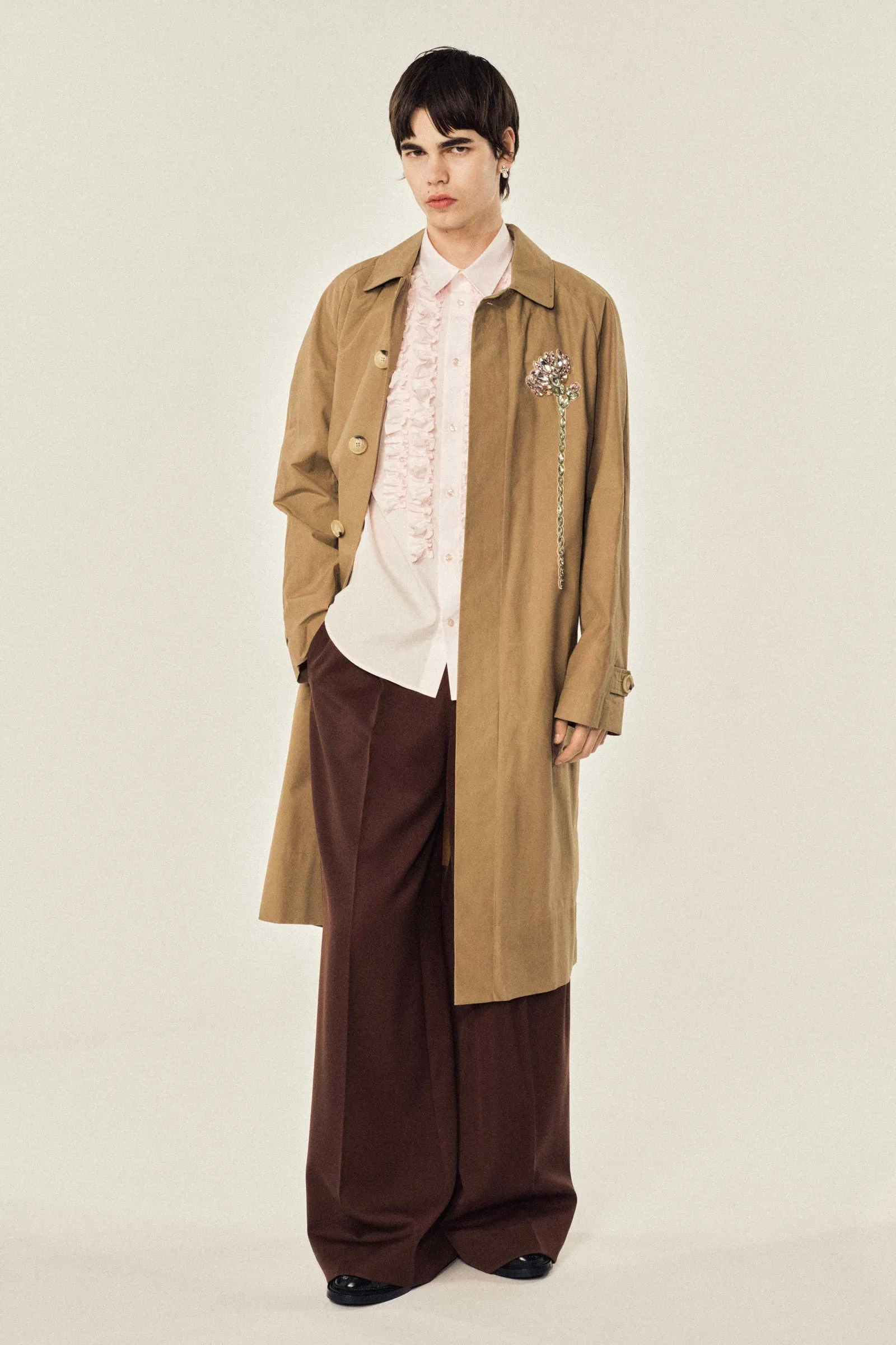 Ruffle Prom Shirt sold by Simone Rocha product image thumbnail 3