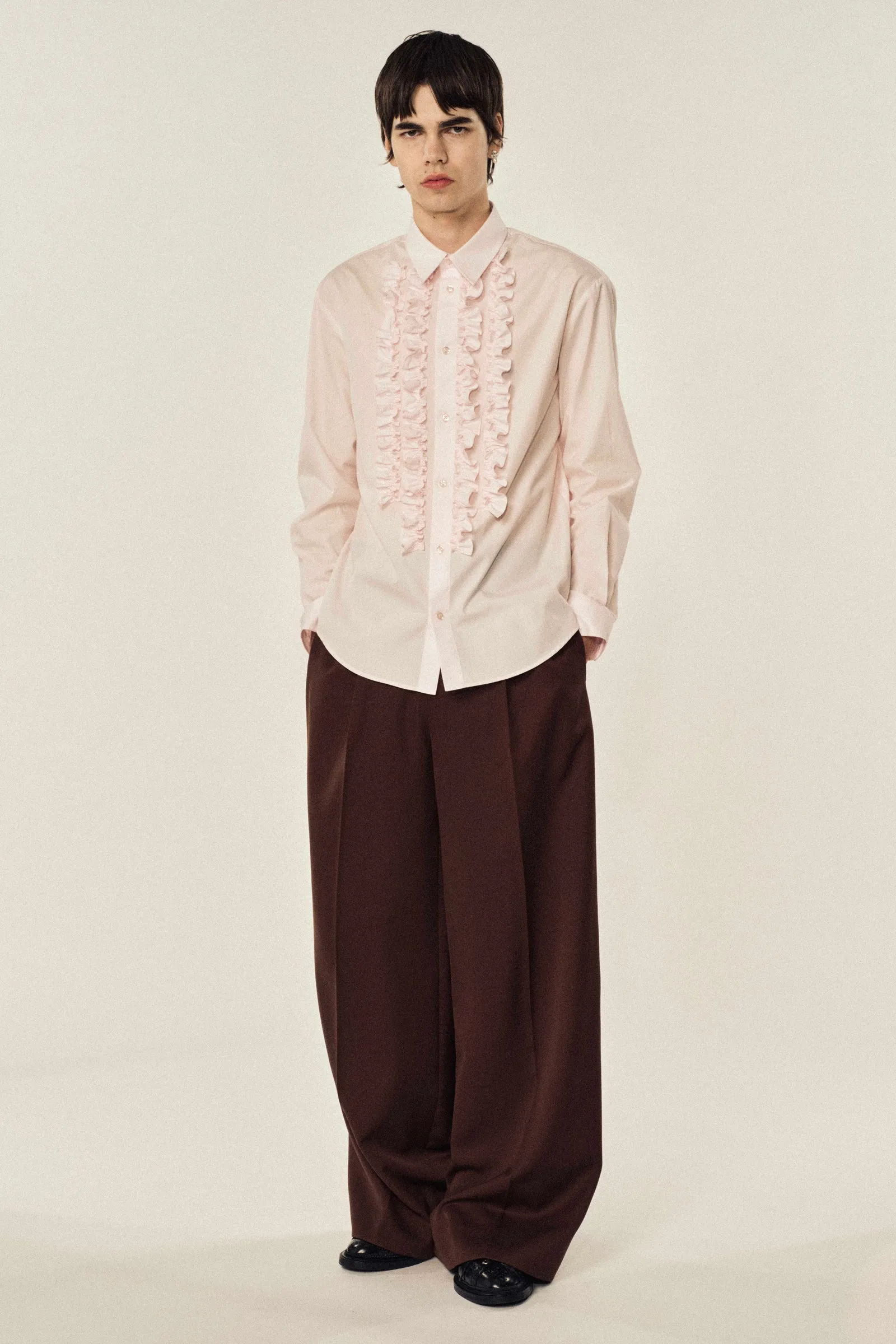 Ruffle Prom Shirt sold by Simone Rocha