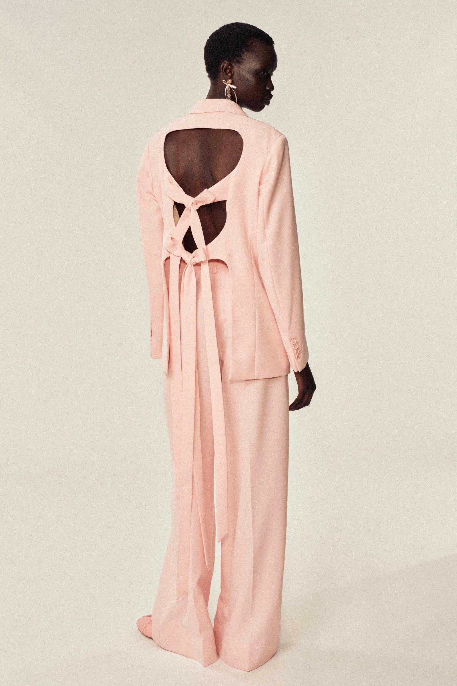 Cut-Out Bow Detail Jacket sold by Simone Rocha product image thumbnail 2