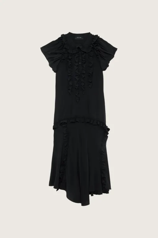 Ruffle Frill Multi-Seam Dress sold by Simone Rocha
