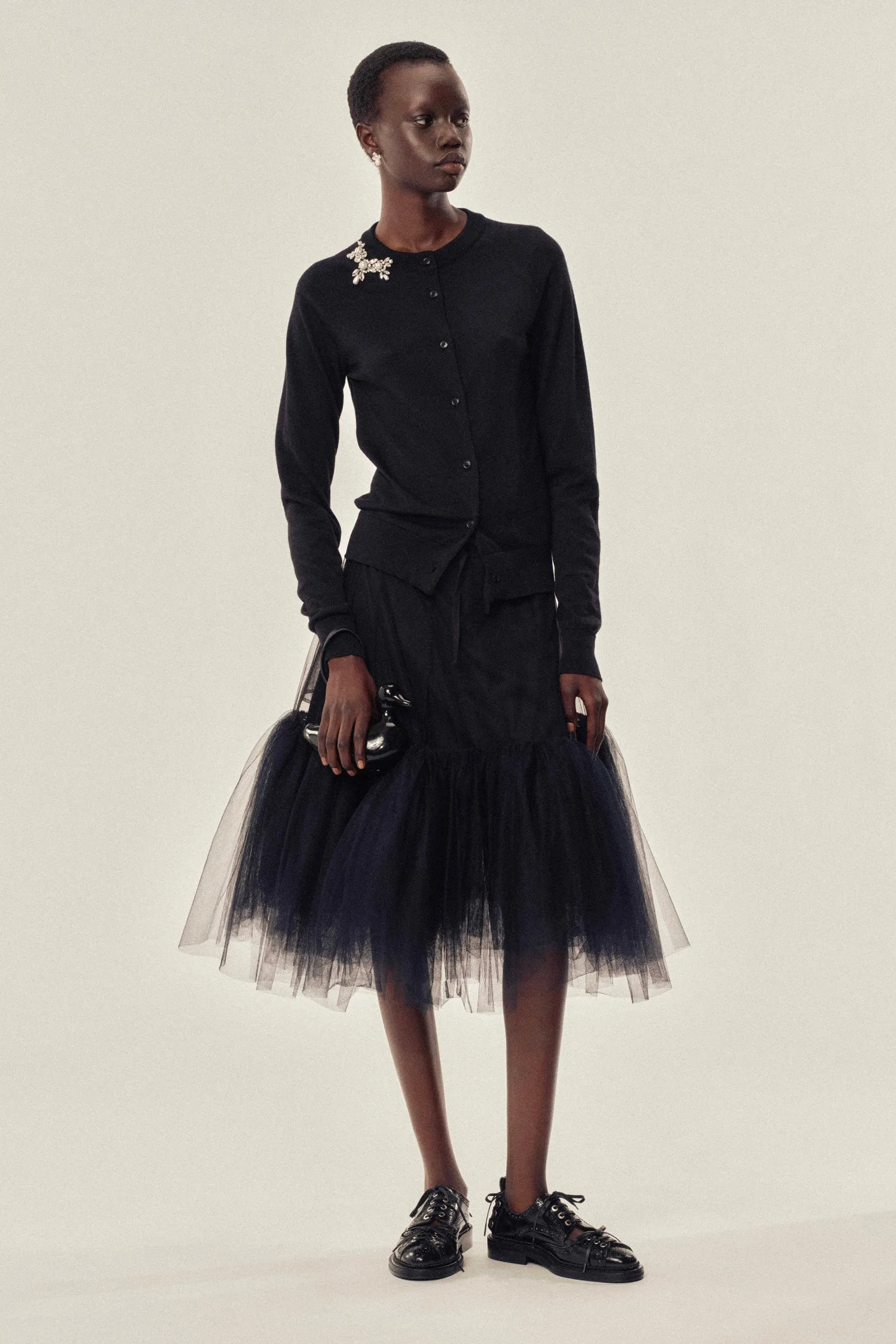 Broken Necklace Cardigan sold by Simone Rocha product image thumbnail 2