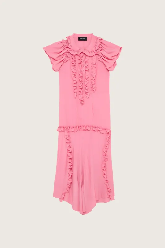 Ruffle Frill Multi-Seam Dress sold by Simone Rocha