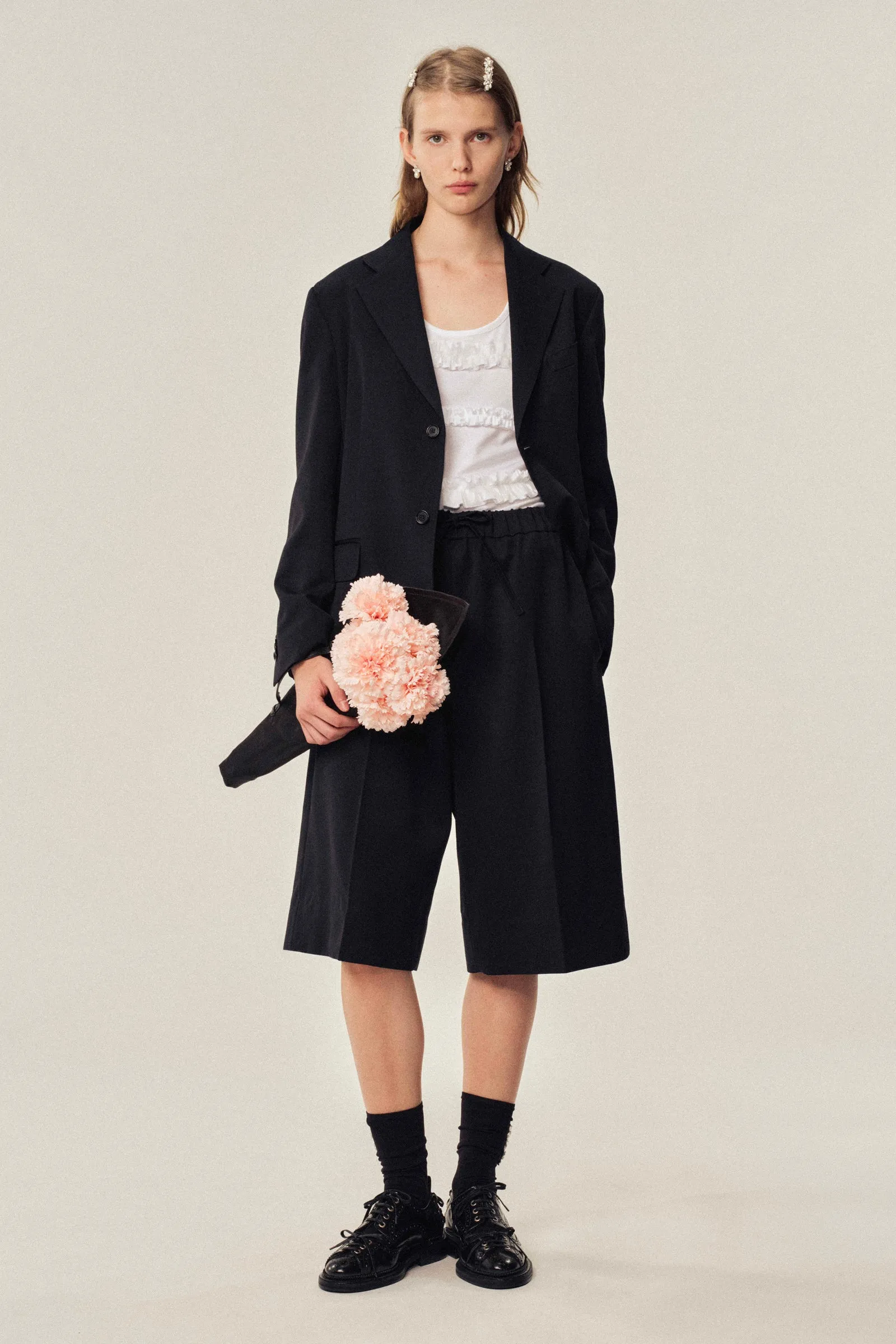 Cut-Out Bow Detail Jacket sold by Simone Rocha
