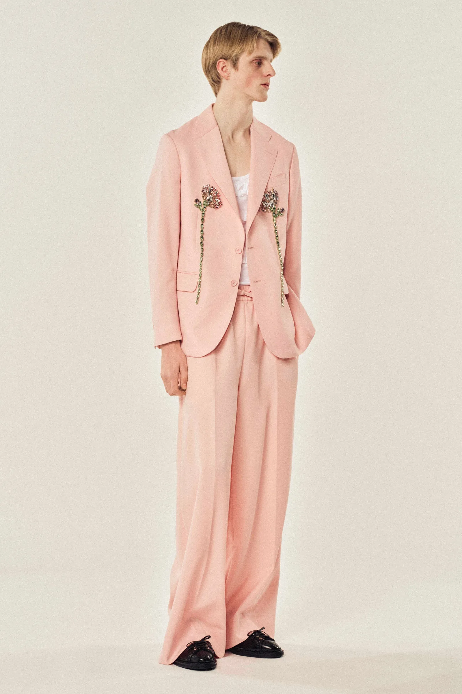 Embellished Double Carnation Jacket sold by Simone Rocha product image thumbnail 2