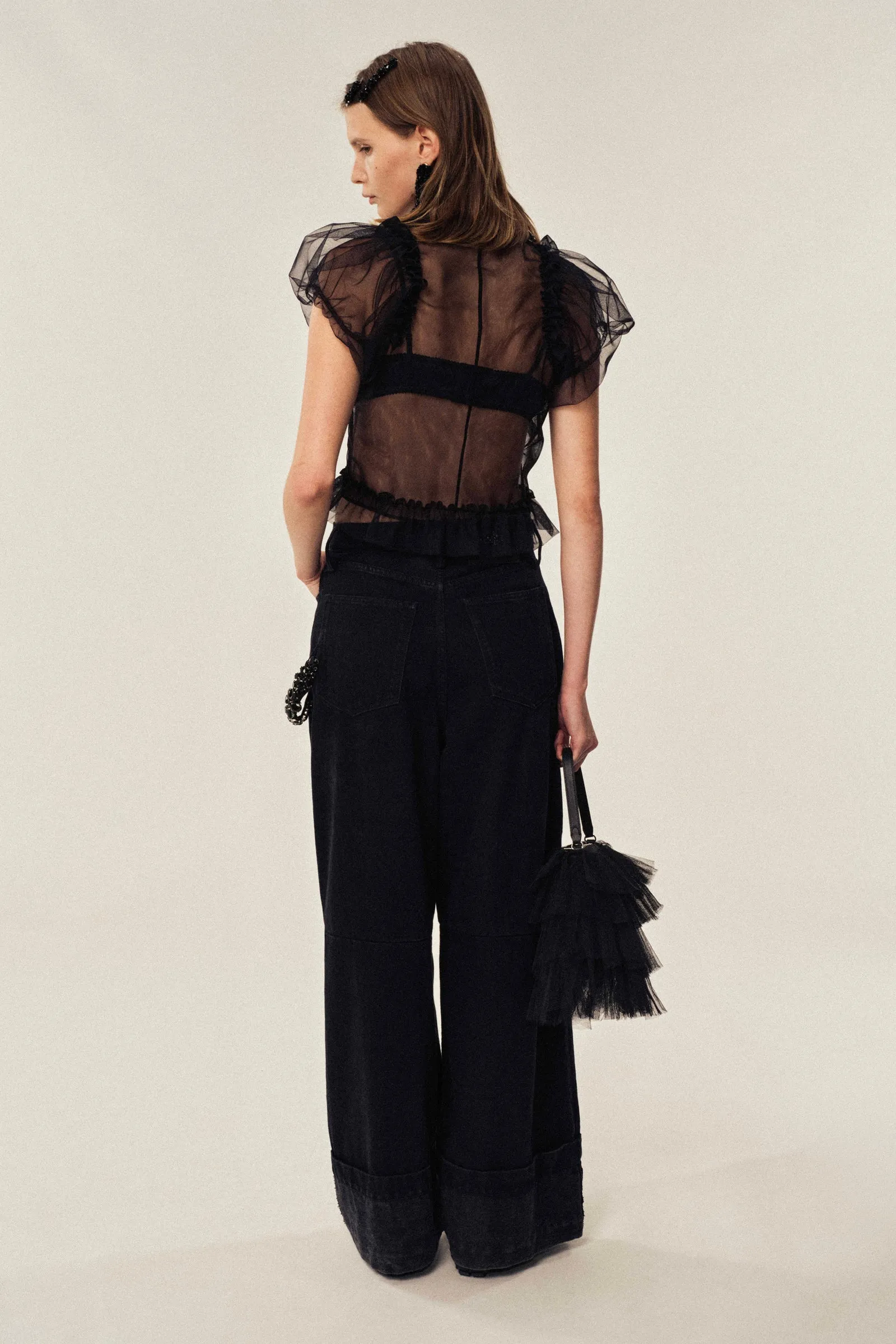 Embellished Puddle Jeans sold by Simone Rocha product image thumbnail 2