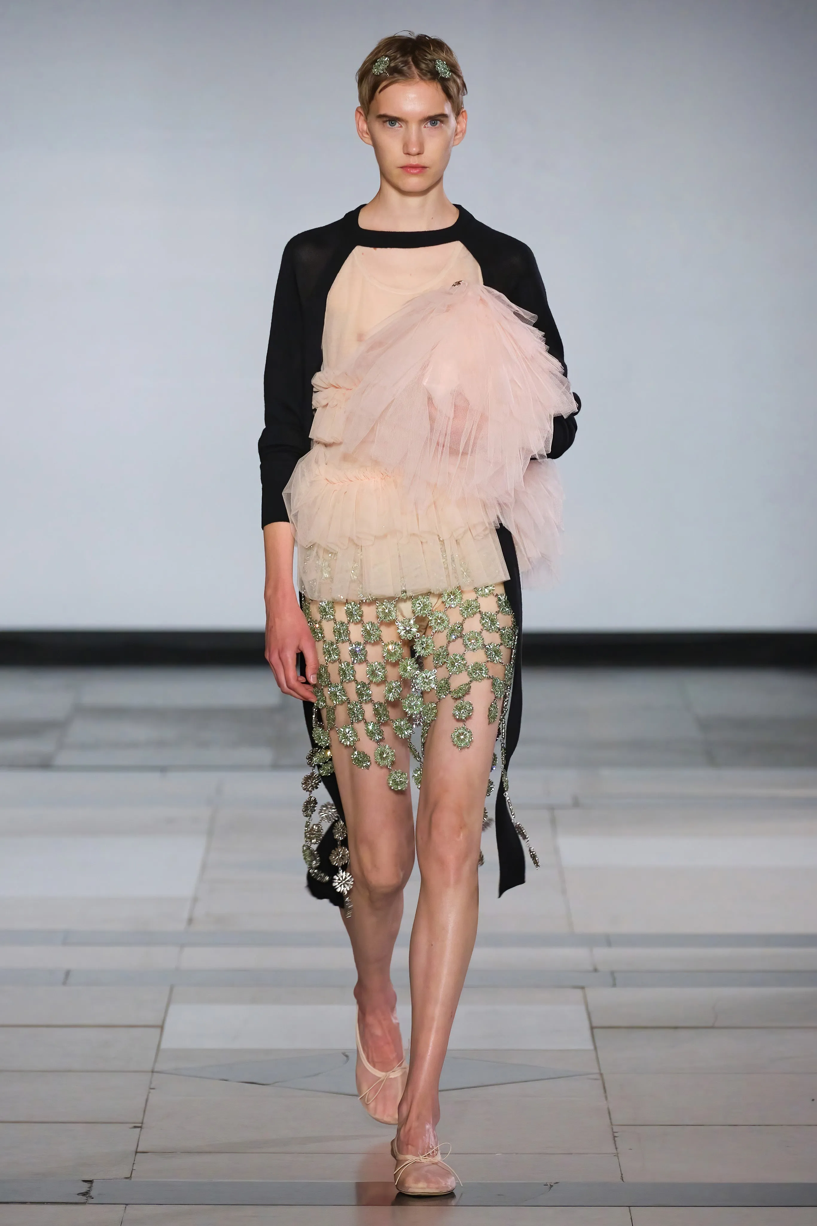 Cropped Cut-Out Jumper sold by Simone Rocha product image thumbnail 3