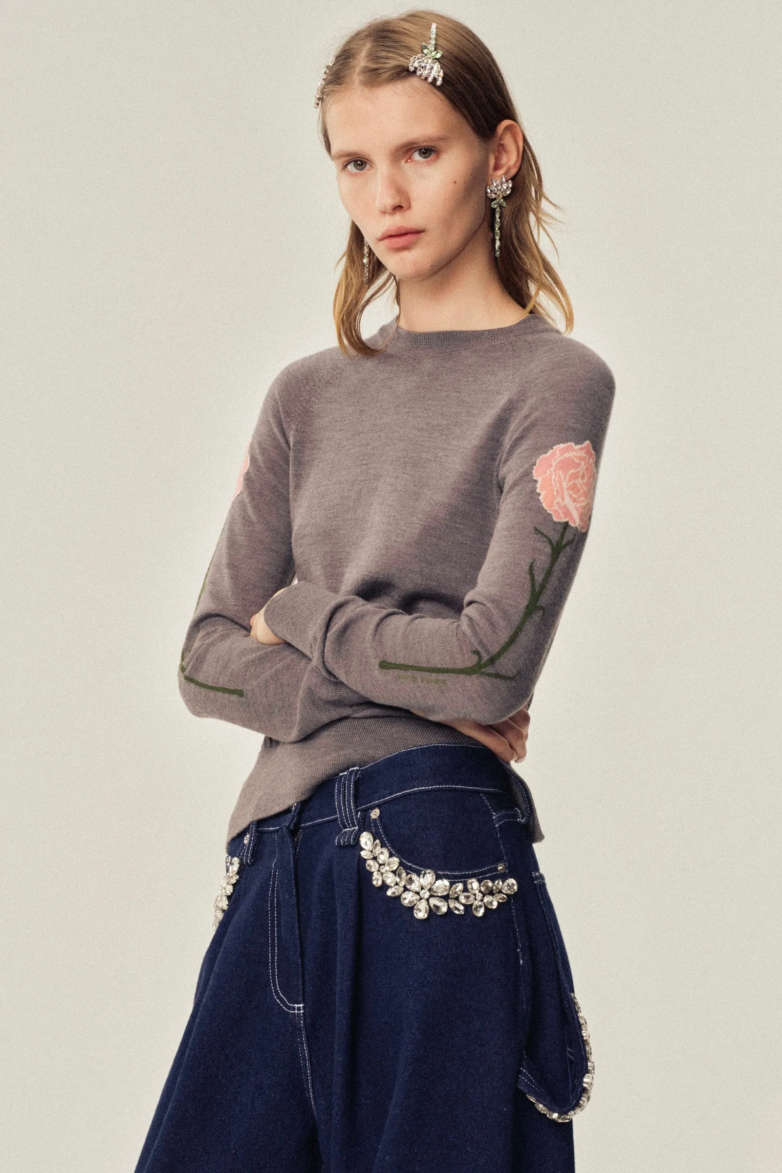 Carnation Jumper sold by Simone Rocha product image thumbnail 2
