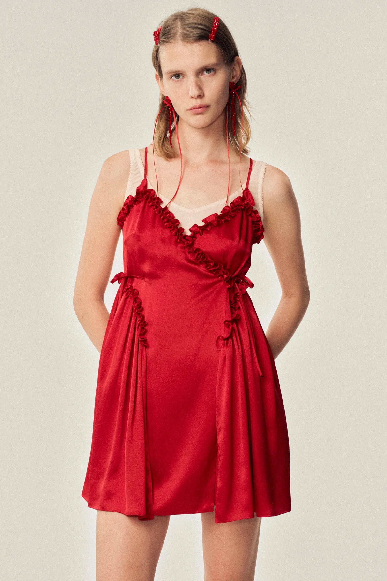 Negligee Satin Patchwork Ballet Dress sold by Simone Rocha product image thumbnail 2