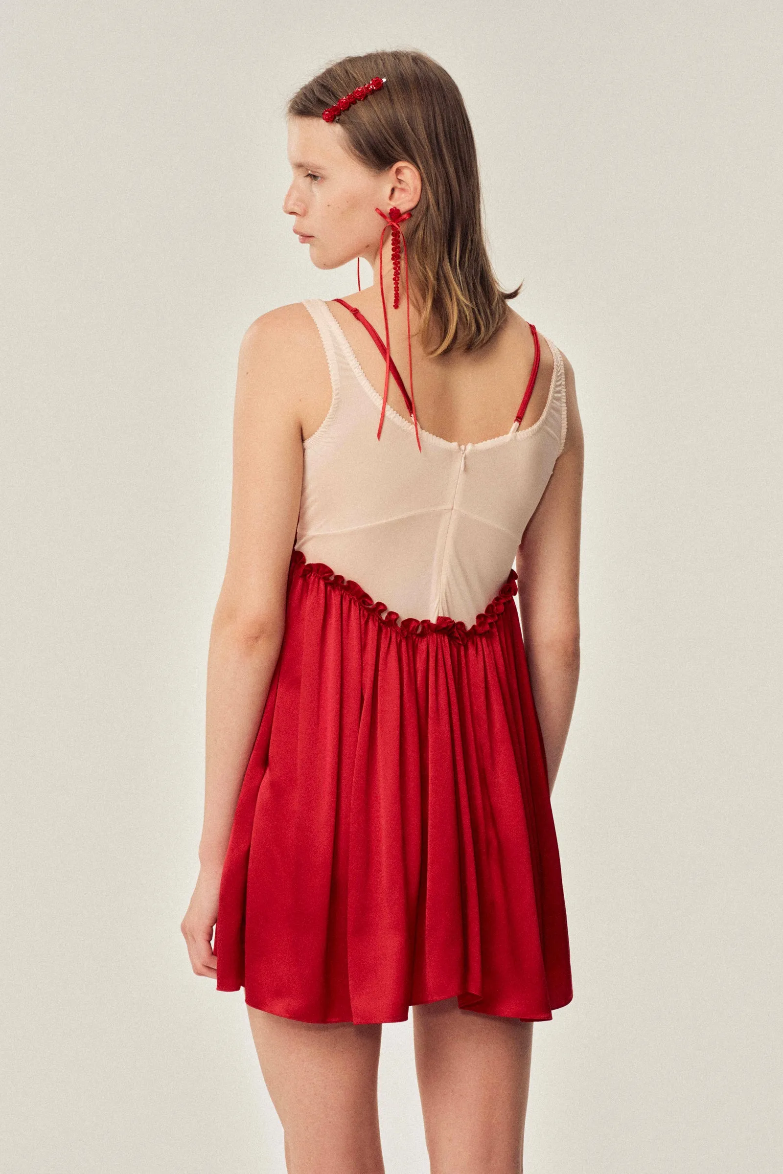 Negligee Satin Patchwork Ballet Dress sold by Simone Rocha product image thumbnail 3