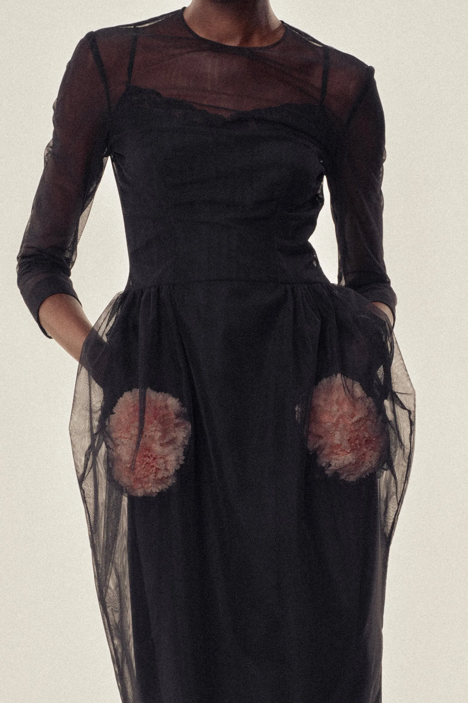 Stuffed Carnation Pocket Dress sold by Simone Rocha product image thumbnail 2