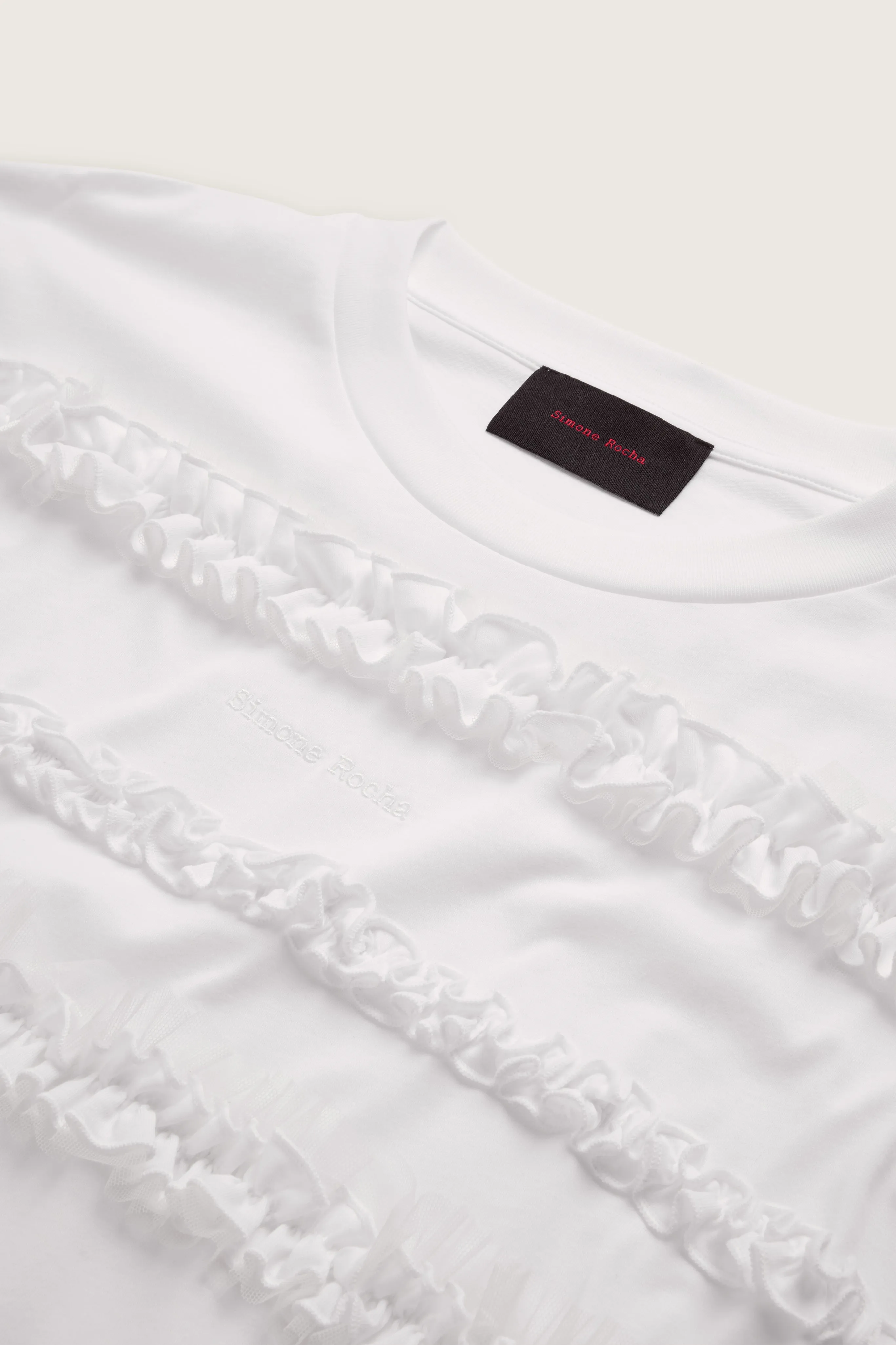 Ruffle Frill T-Shirt sold by Simone Rocha product image thumbnail 2