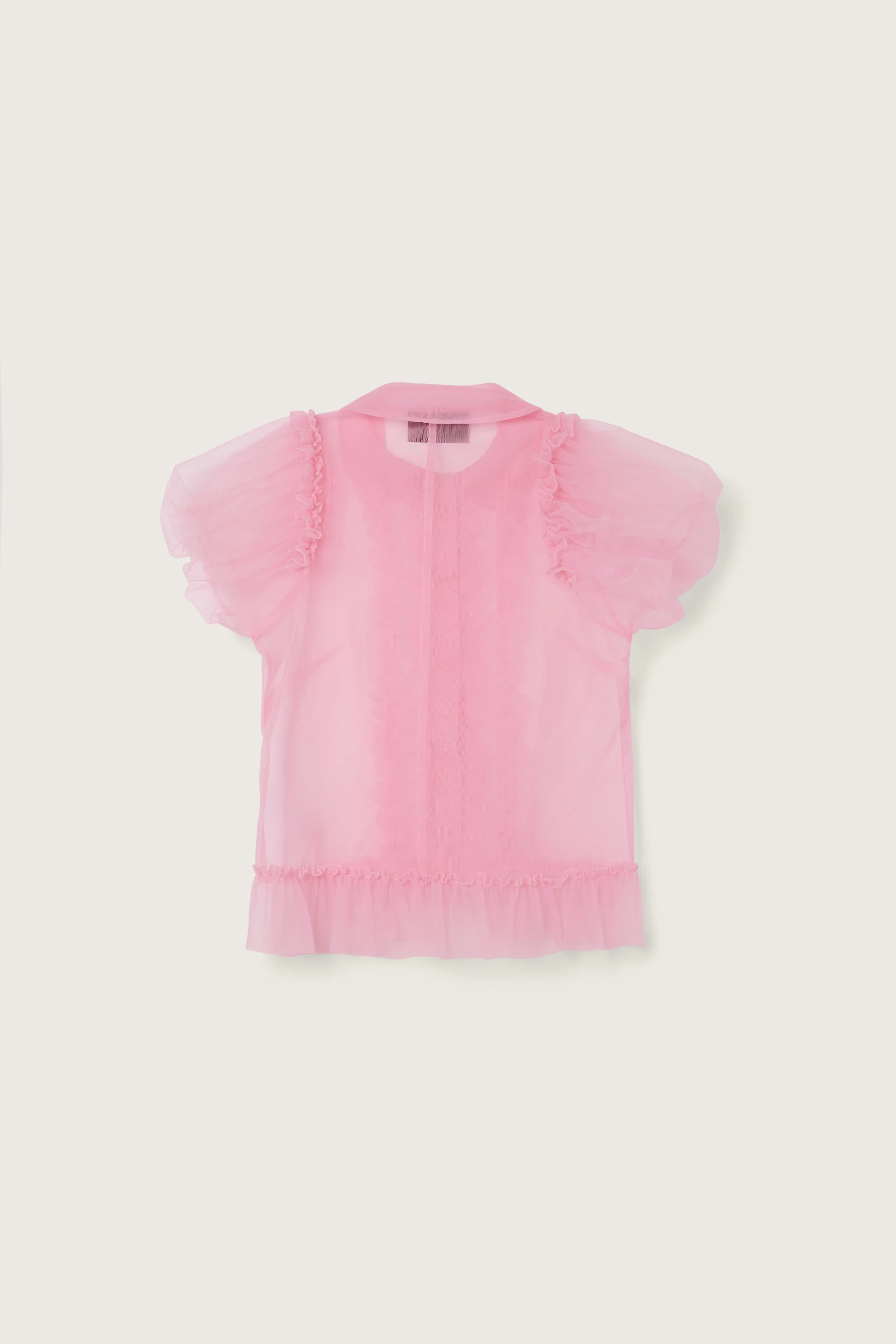 Cropped Ruffle Frill Shirt sold by Simone Rocha product image thumbnail 2