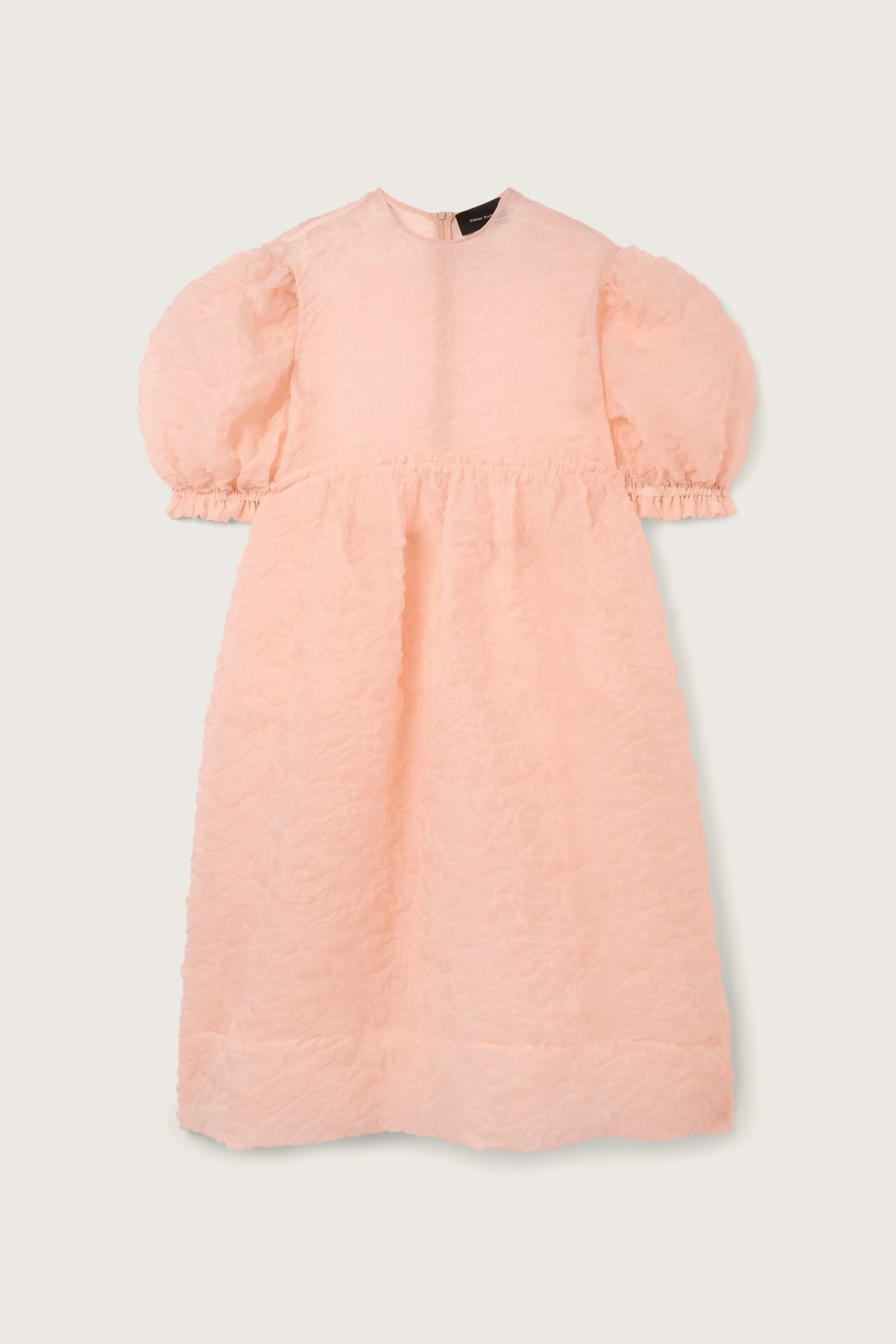 Ruffle Frill Detail Smock Dress sold by Simone Rocha