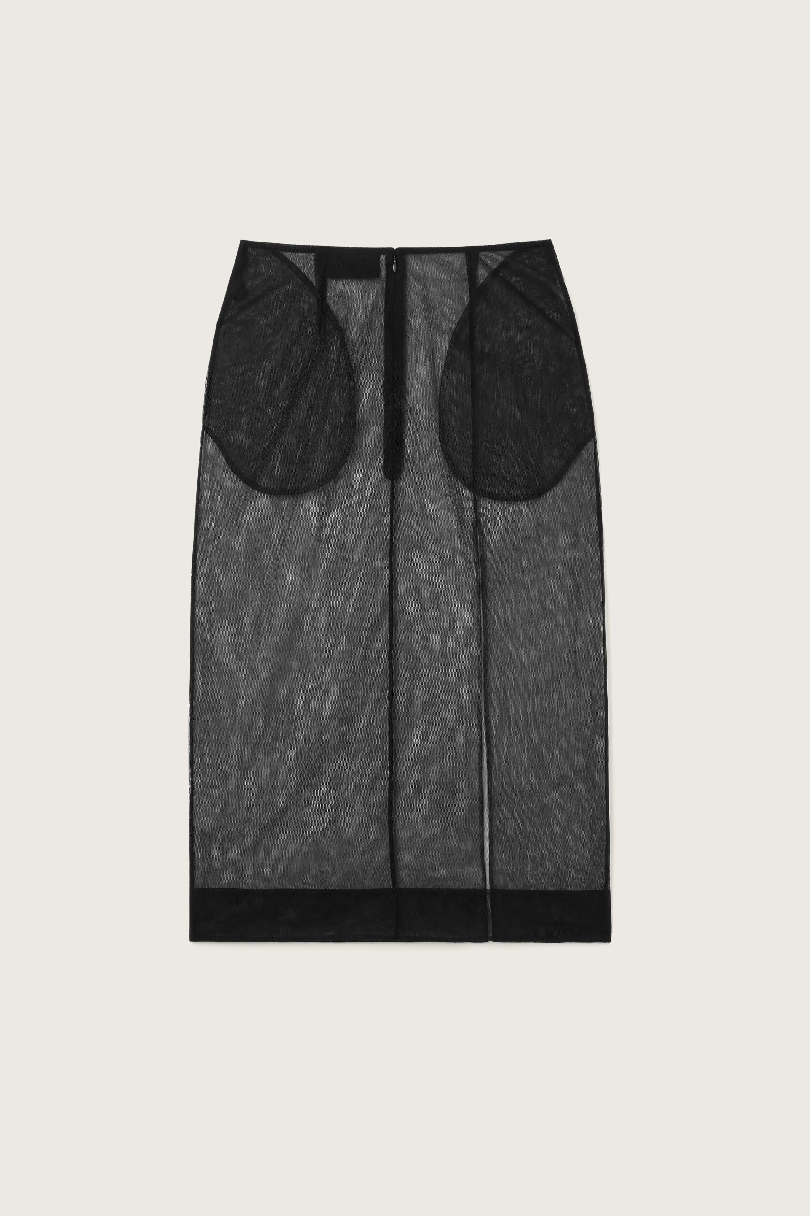 Sheer Slit Pencil Skirt sold by Simone Rocha product image thumbnail 2