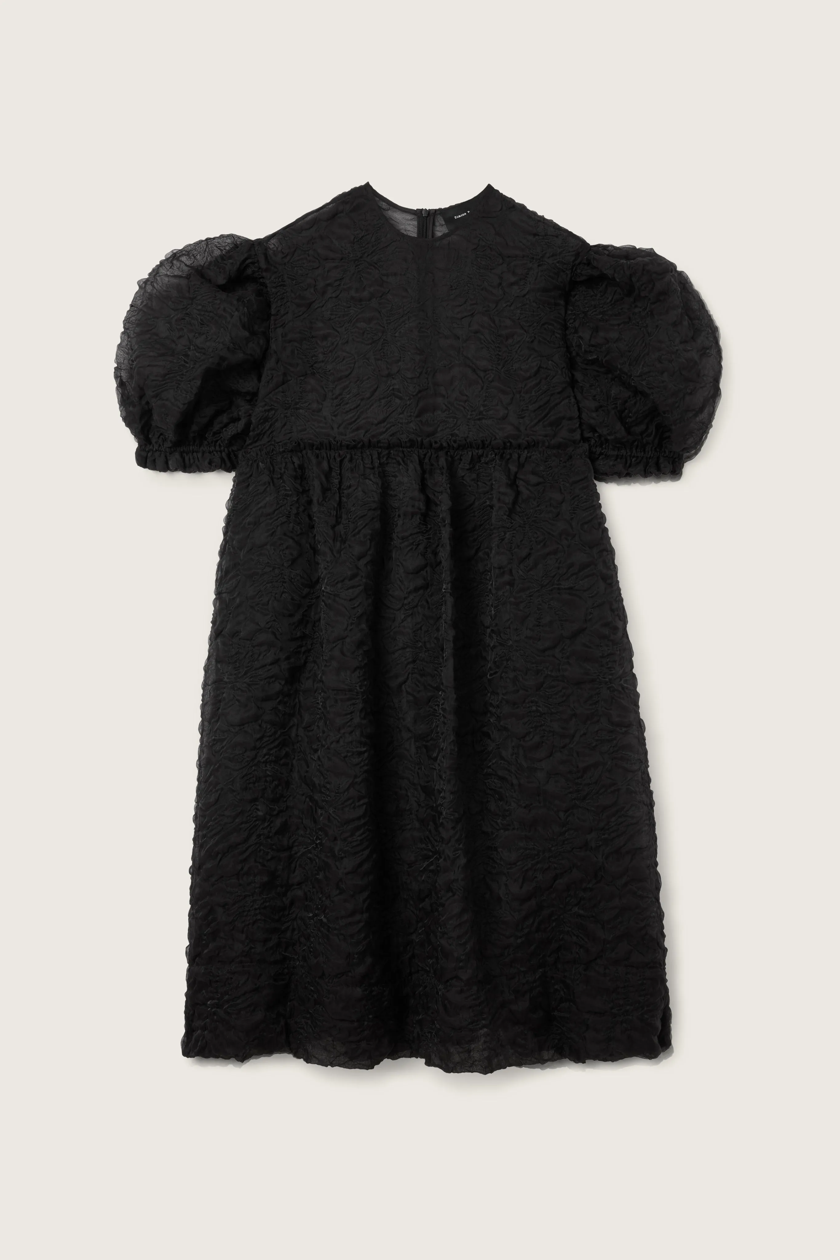 Ruffle Frill Detail Smock Dress sold by Simone Rocha